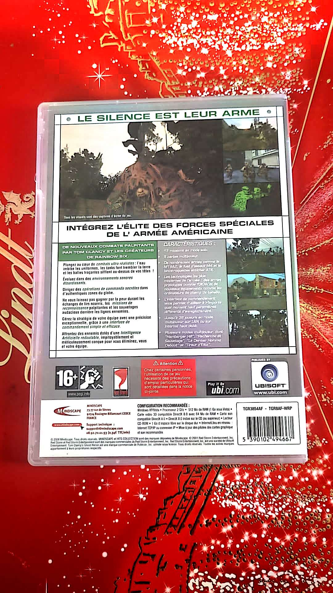 jeu pc tom clancy's ghost recon