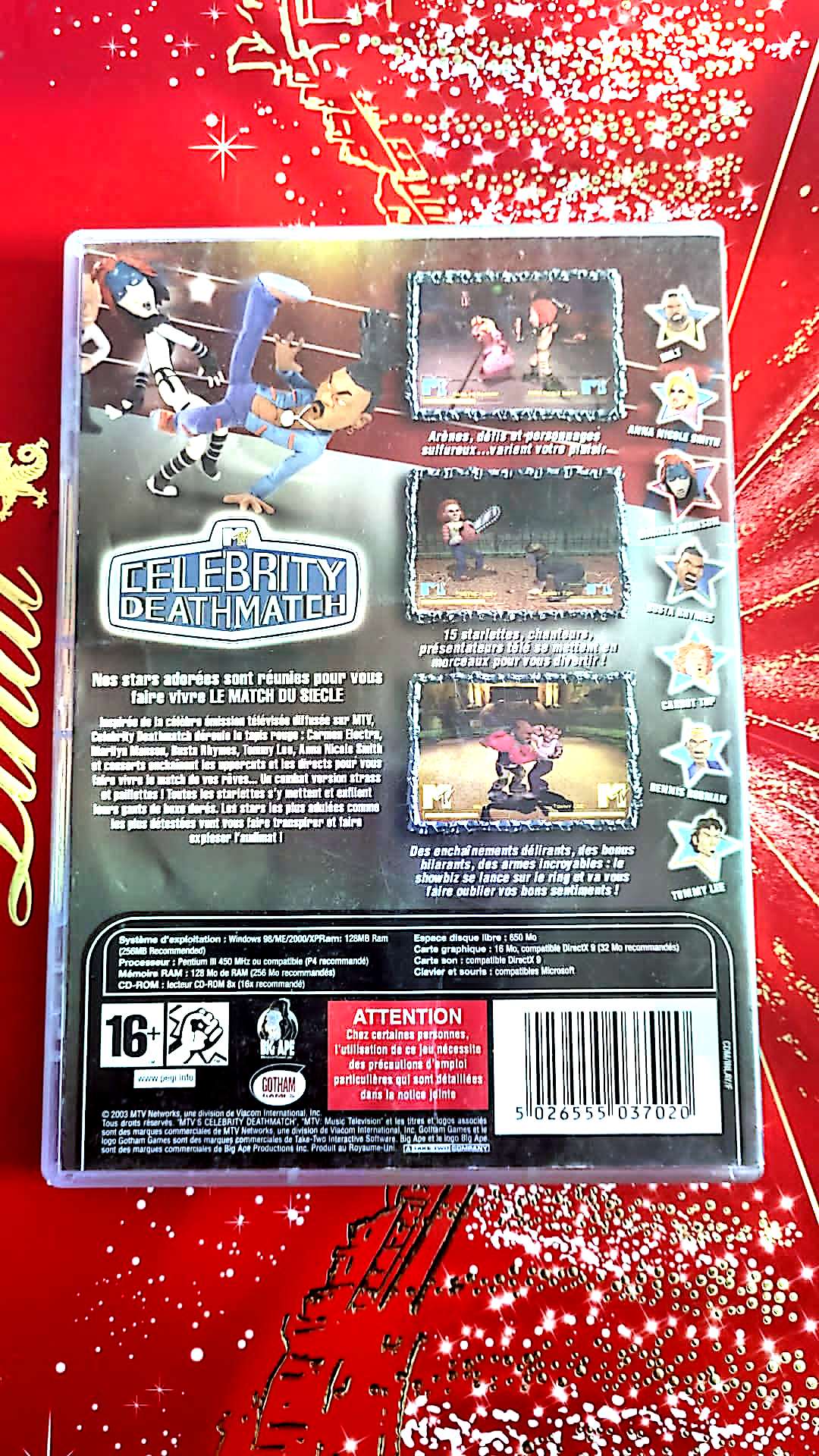 jeu pc celebtity deathmatch