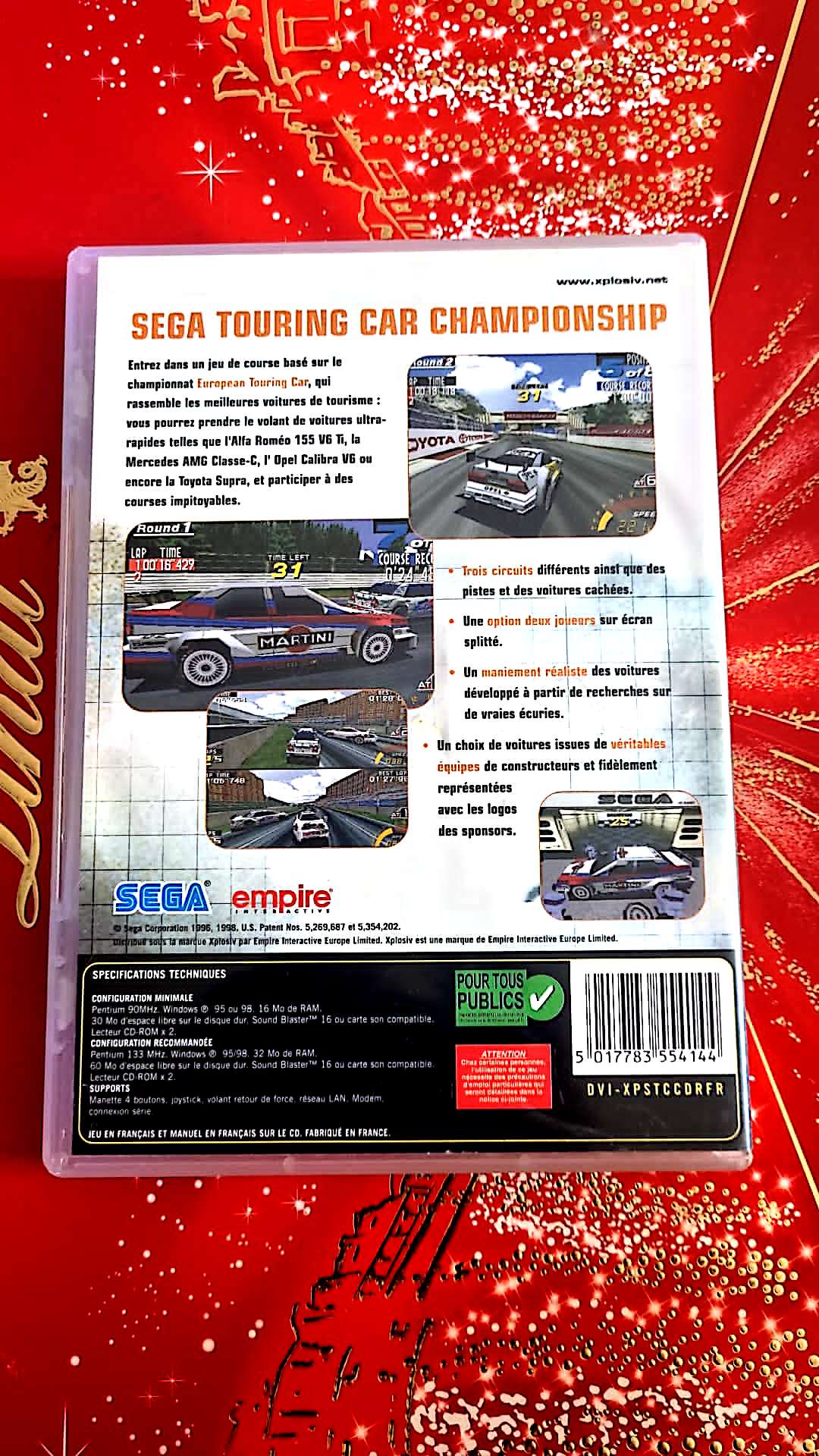 jeu pc xplosiv sega touring car championship