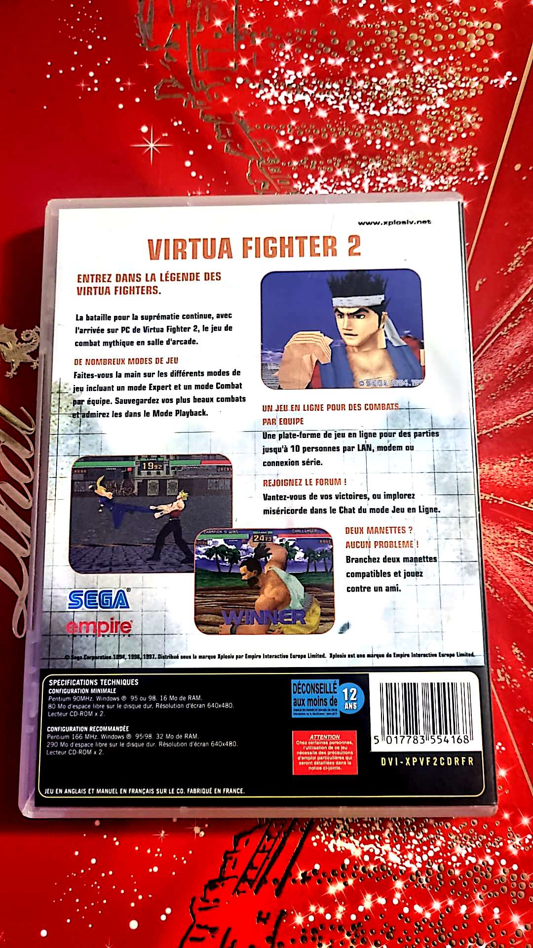 jeu pc xplosiv virtua fighter 2 vendu en bon etat par blaspo
