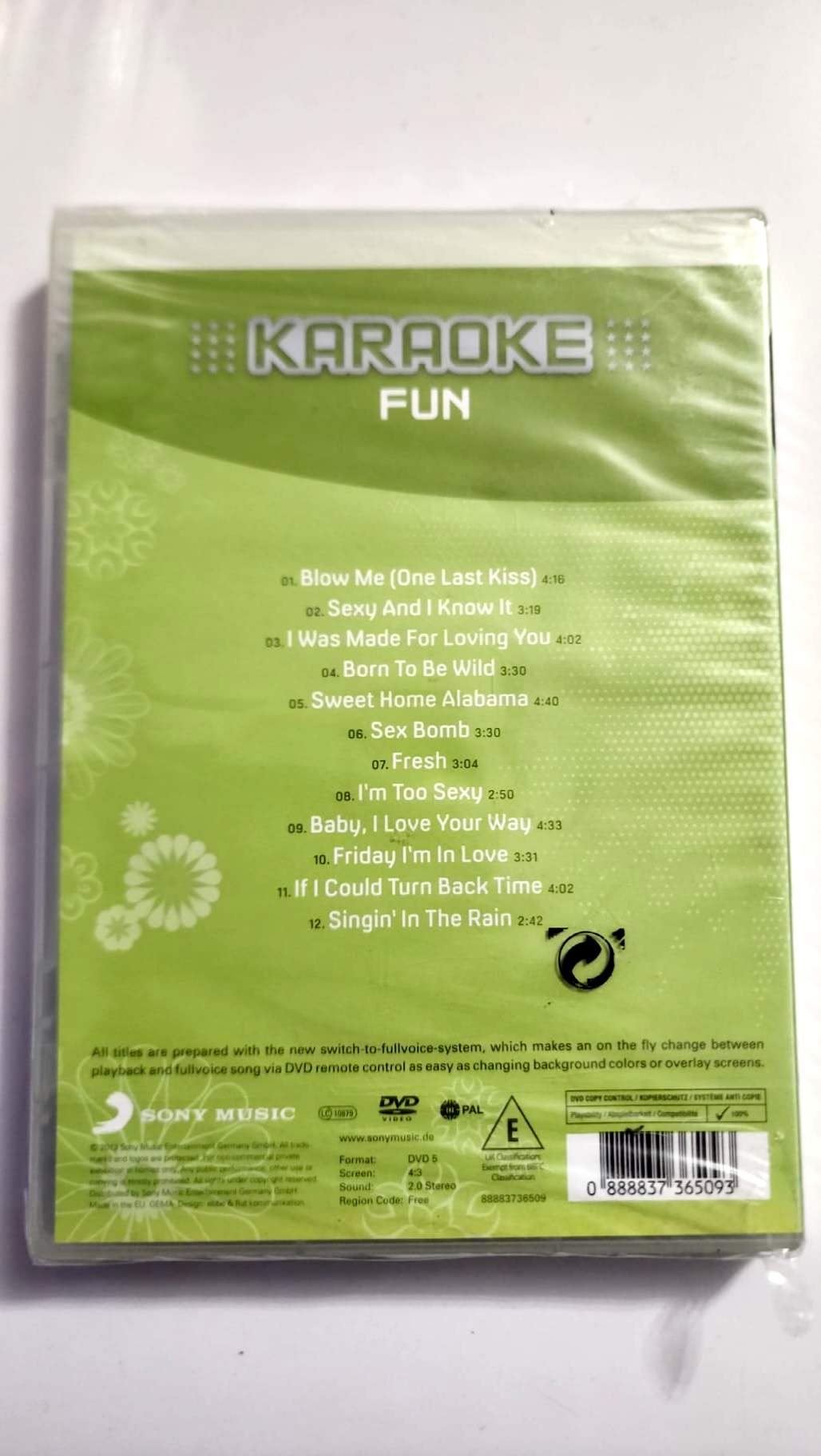Karaoke Fun – DVD neuf – Mr. Big P. & his friends – Sony Music