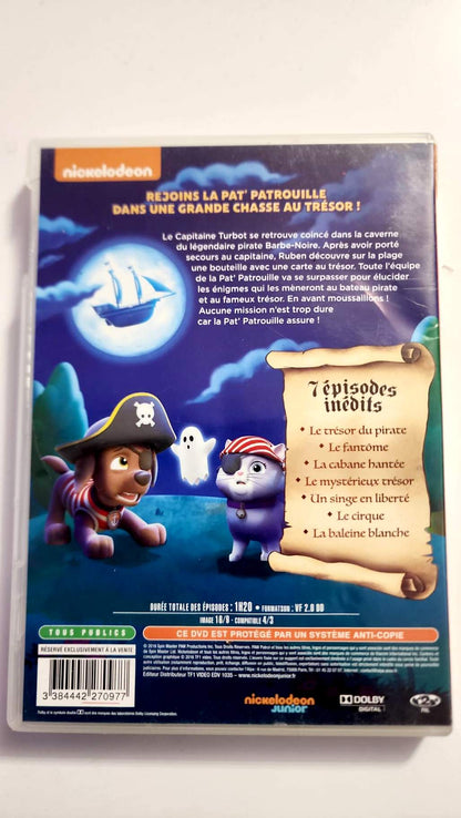 La Patrulla Canina – El tesoro del pirata – DVD – Buen estado