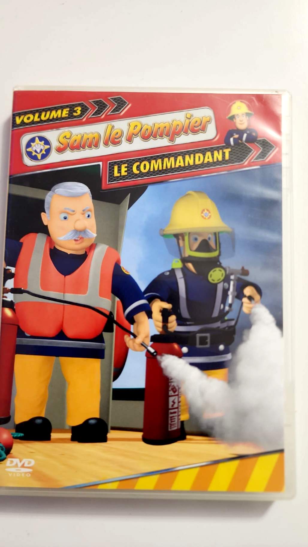 Sam el Bombero – Volumen 3: El Comandante – DVD – Buen estado