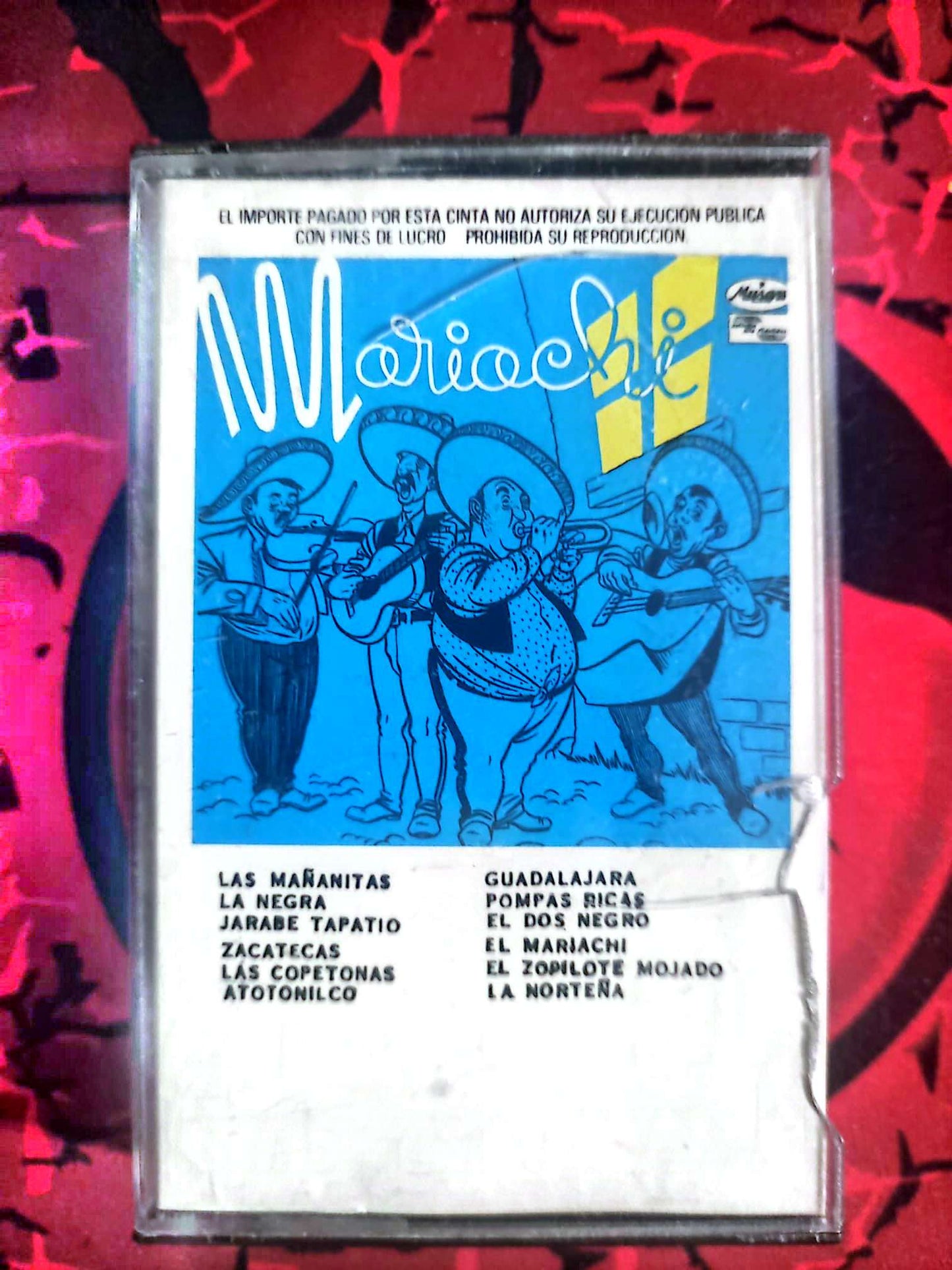 Mariachi – Música Tradicional Mexicana | Cassette Audio Folk | Import Latino cassette audio