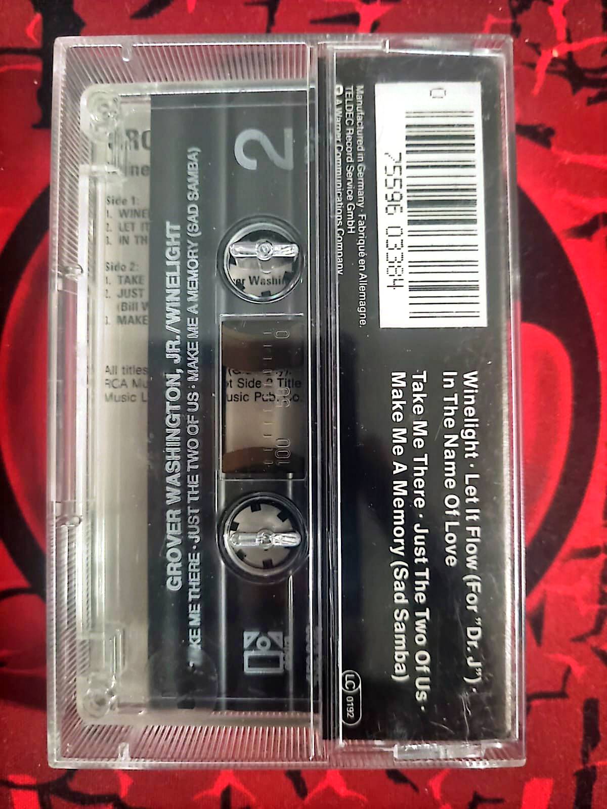 Grover Washington Jr. – Winelight | Cassette Audio Jazz Funk | Original RCA cassette audio