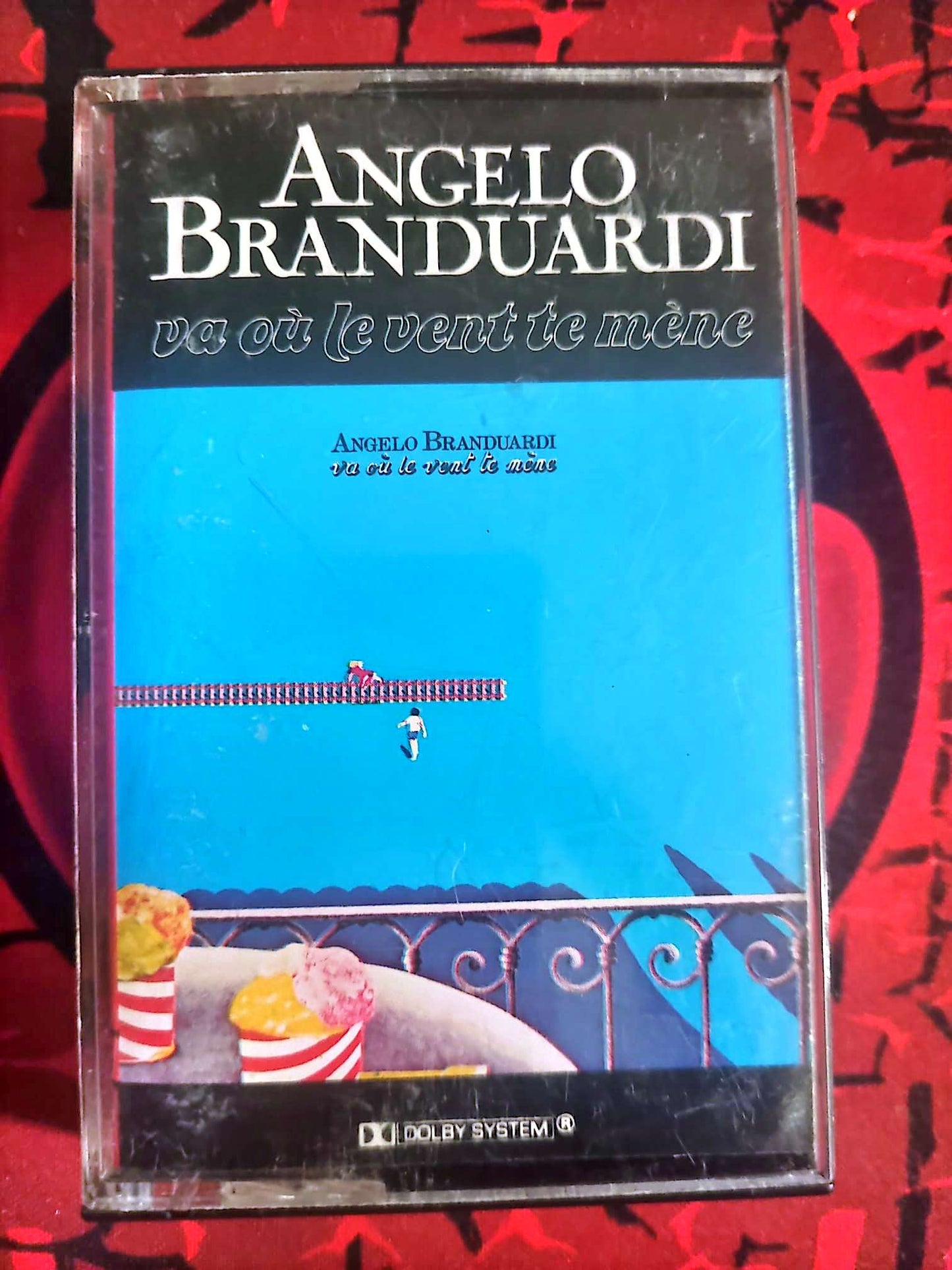 Cassette Audio Angelo Branduardi – Va où le vent te mène – Chanson Italienne / Folk cassette audio