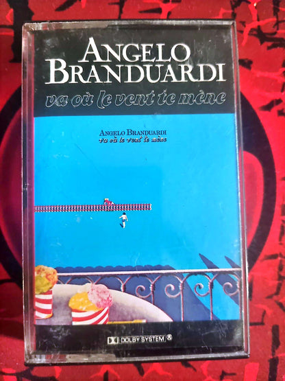 Cassette Audio Angelo Branduardi – Va où le vent te mène – Chanson Italienne / Folk cassette audio