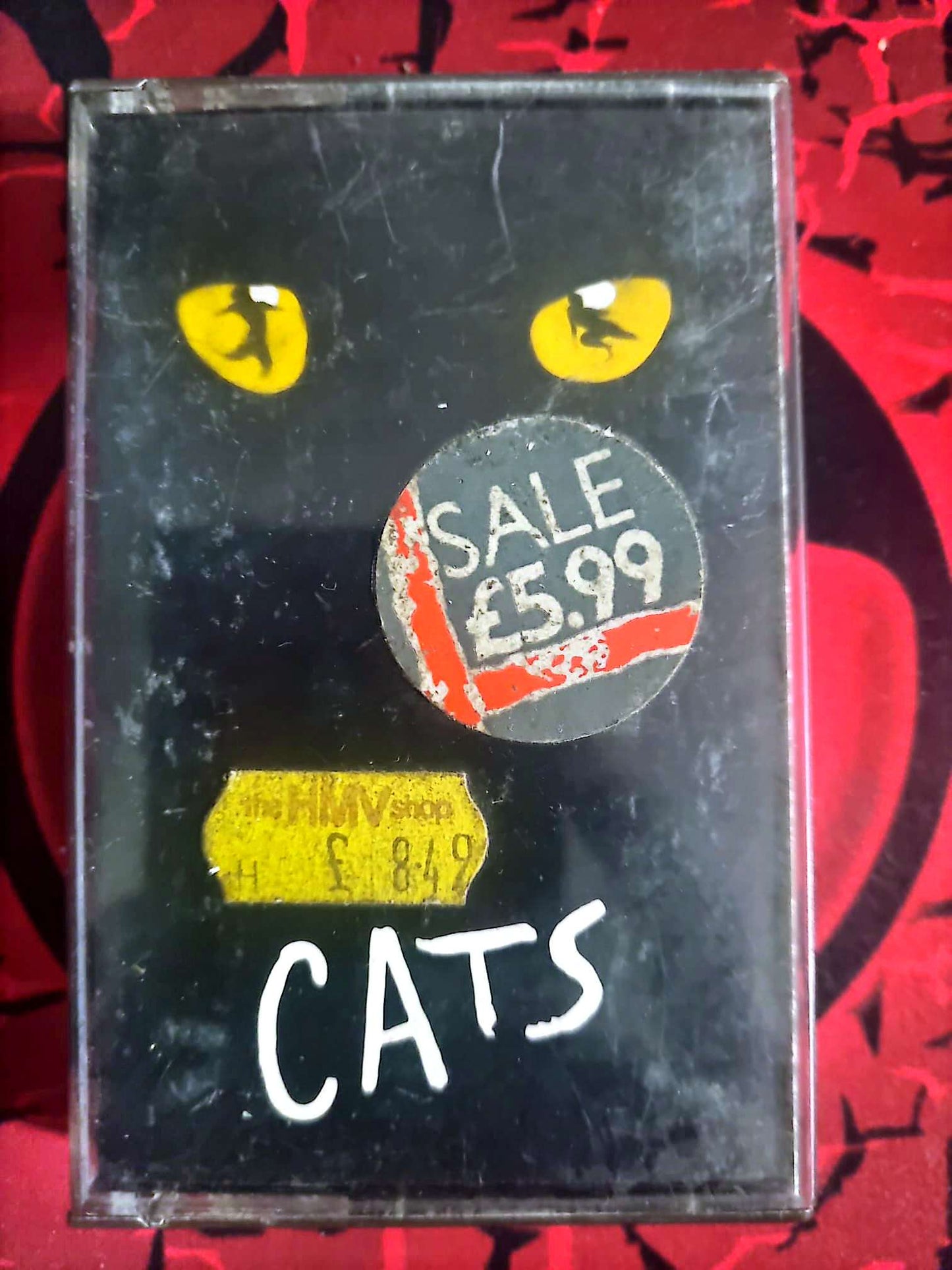 Cassette Audio Cats – Old Possum’s Book of Practical Cats – Andrew Lloyd Webber – Comédie Musicale cassette audio