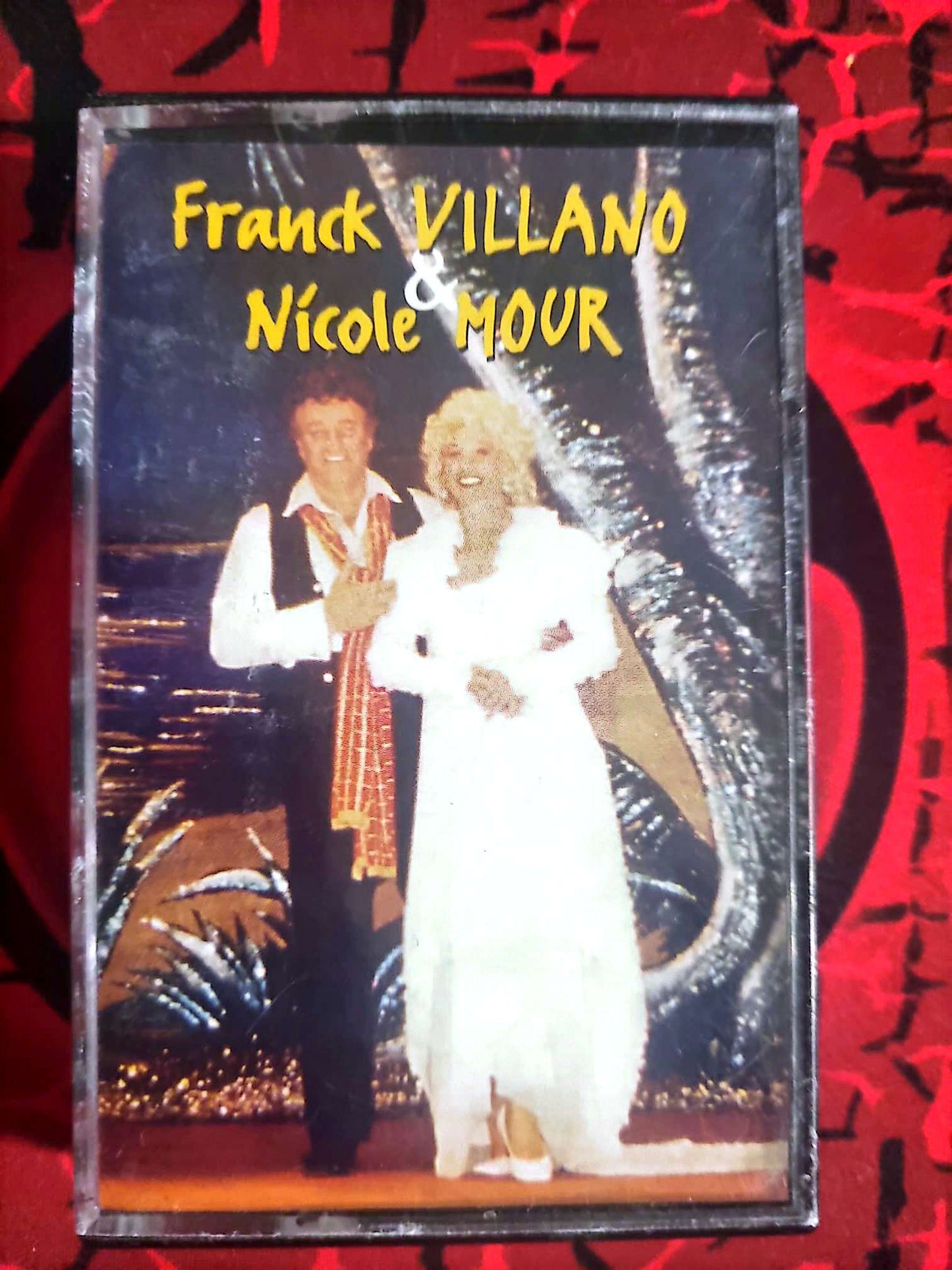 Cassette Audio Franck Villano & Nicole Mour – Duo Variété Française – Années 80 cassette audio
