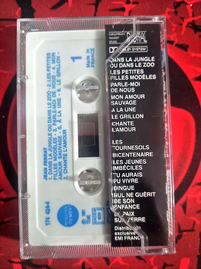 Cassette Audio Jean Ferrat – Ferrat 91 – Dans la jungle ou dans le zoo – Chanson Française – Occasion cassette audio