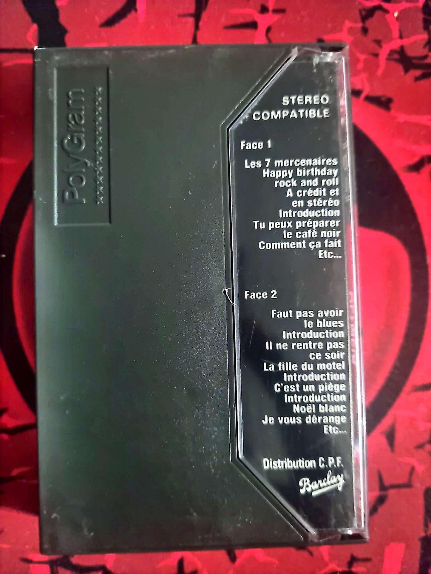 Cassette Audio Eddy Mitchell – 20 ans à l’Olympia – Live – Double Durée cassette audio