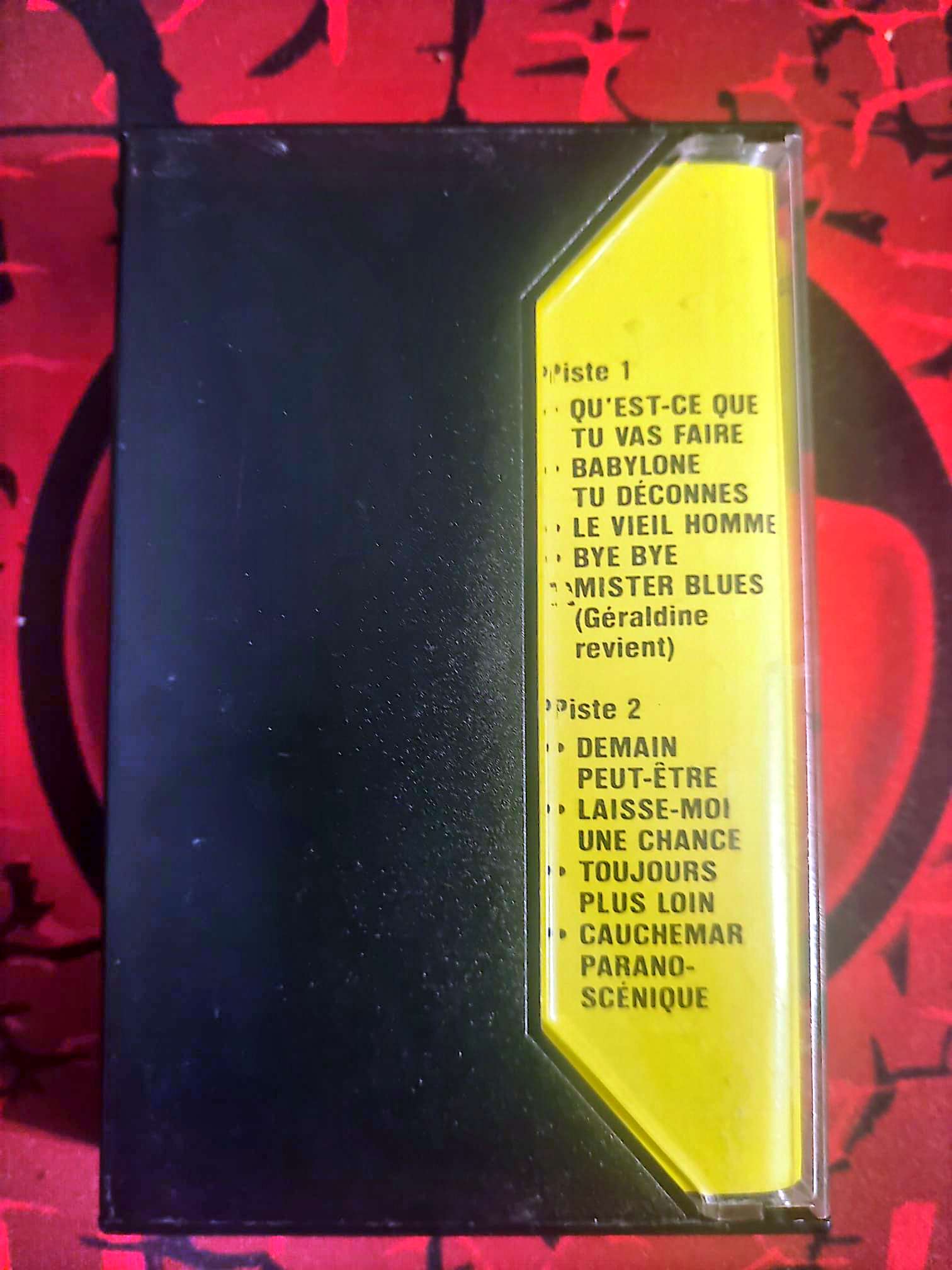 Cassette Audio Bill Deraime – Qu’est-ce que tu vas faire – Chanson Française – RCA cassette audio