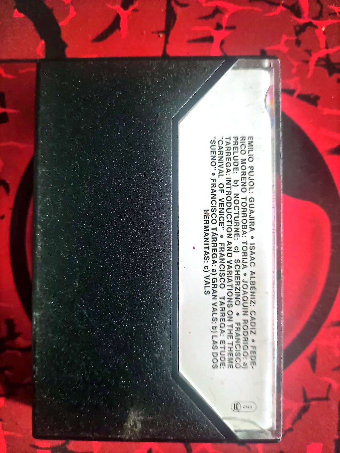 Cassette Audio Alexandre Lagoya – The Spanish Guitar – Musique Classique Guitare – CBS Masterworks cassette audio
