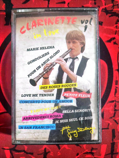 Guy Denys – Clarinette in Love Vol. 1 | Cassette Audio Variété Instrumentale cassette audio