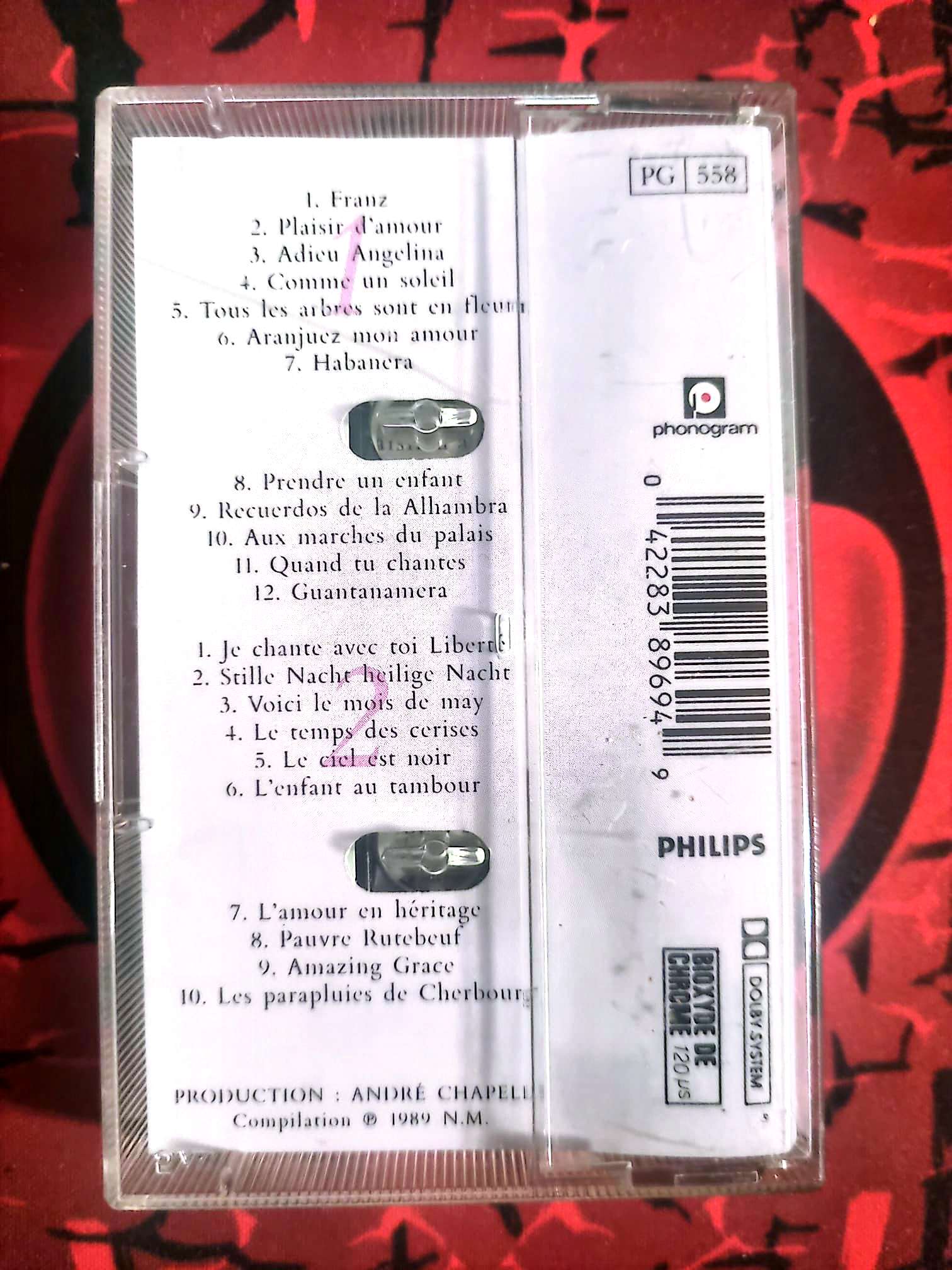 Nana Mouskouri – Compilation Double Durée | Cassette Audio Philips cassette audio