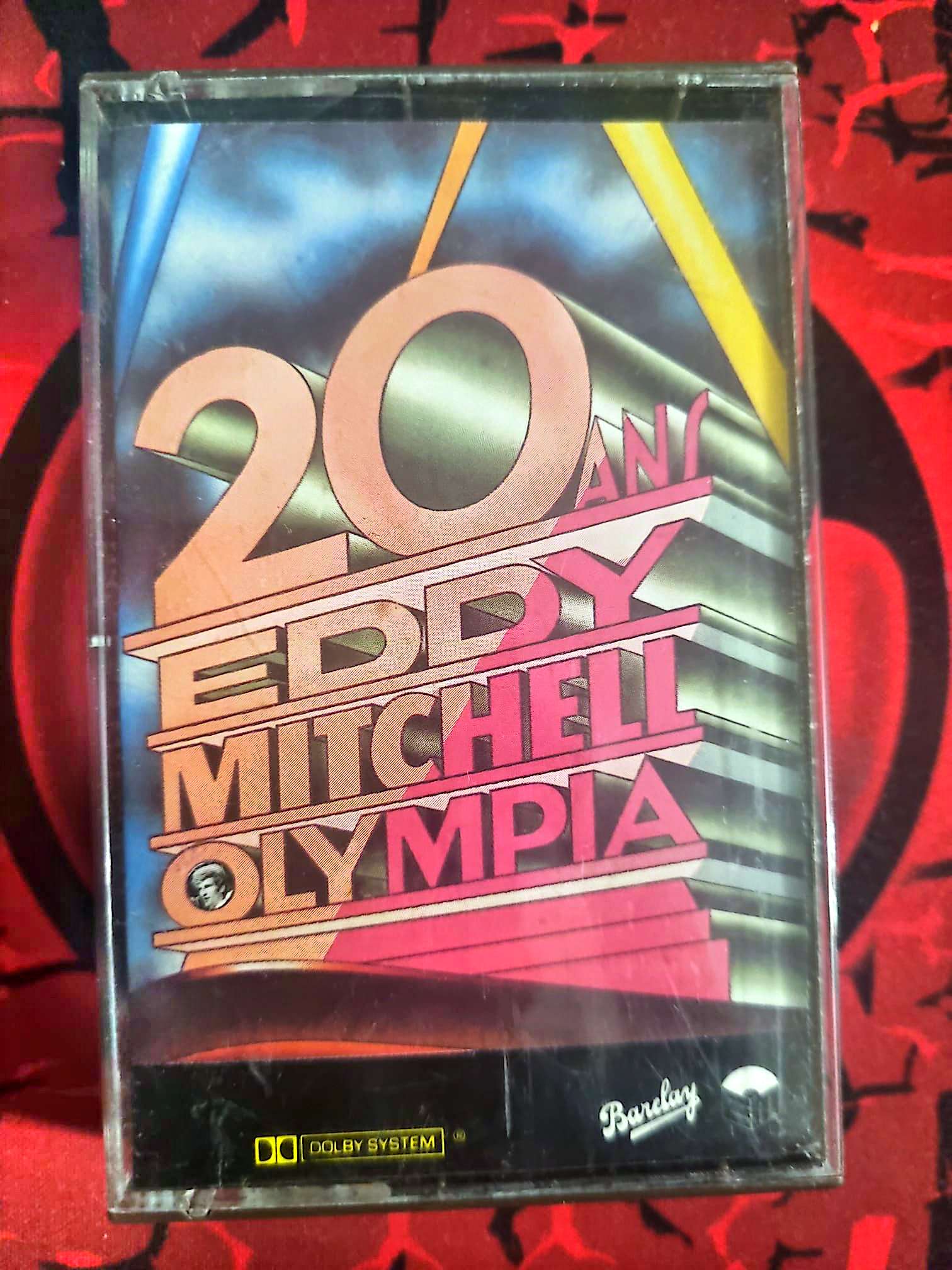 Eddy Mitchell – 20 ans à l’Olympia | Cassette Audio Concert Live cassette audio