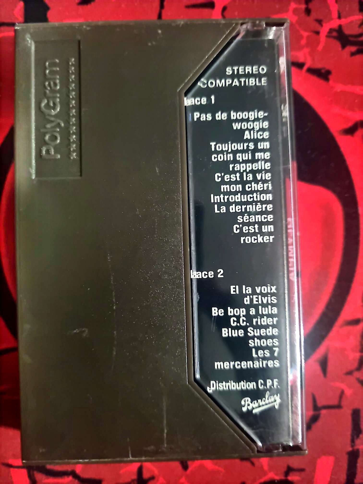 Eddy Mitchell – 20 ans à l’Olympia | Cassette Audio Concert Live cassette audio