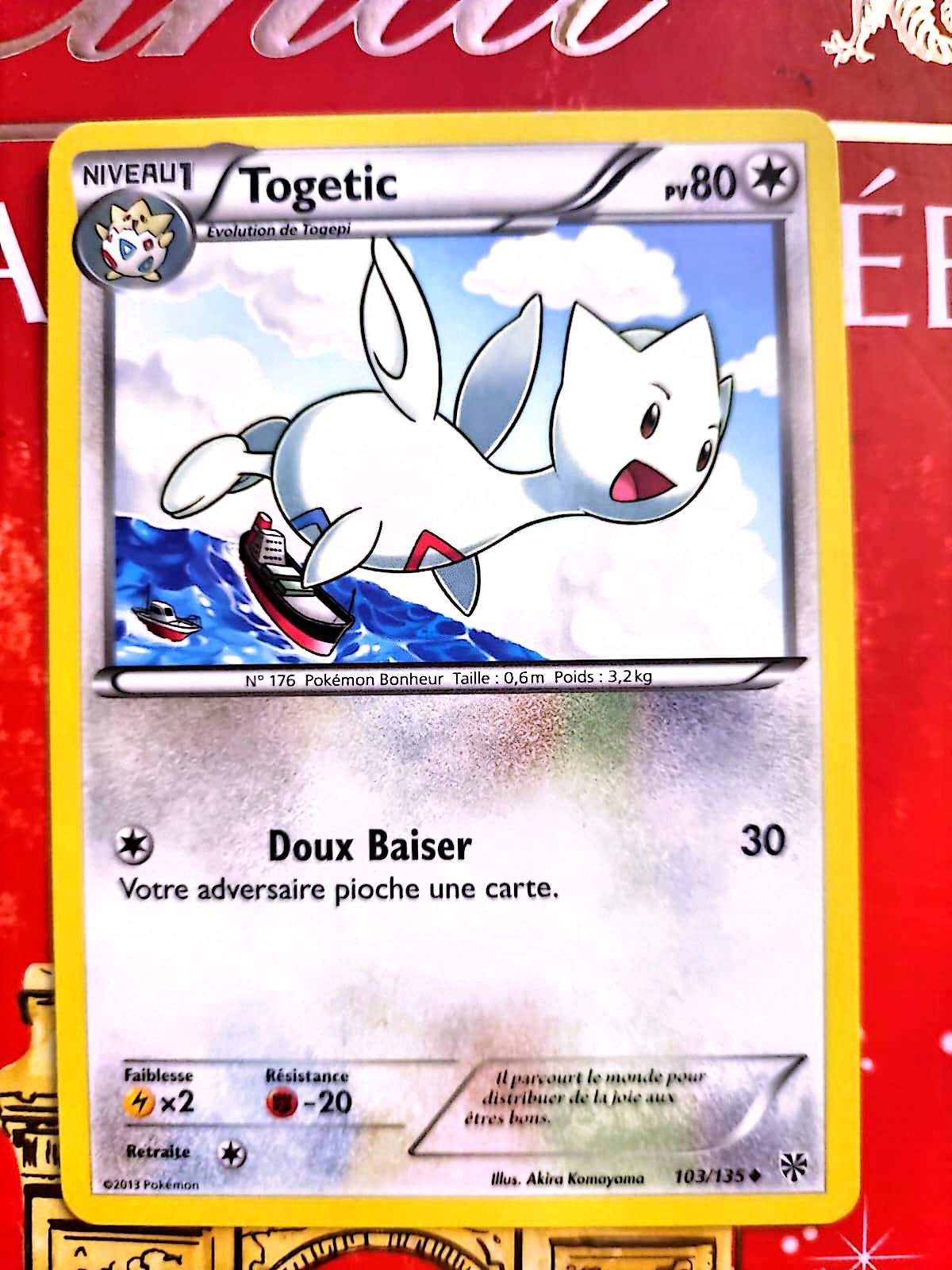 Carte Pokémon Togetic 103/135 – Version française – Carte à l’unité