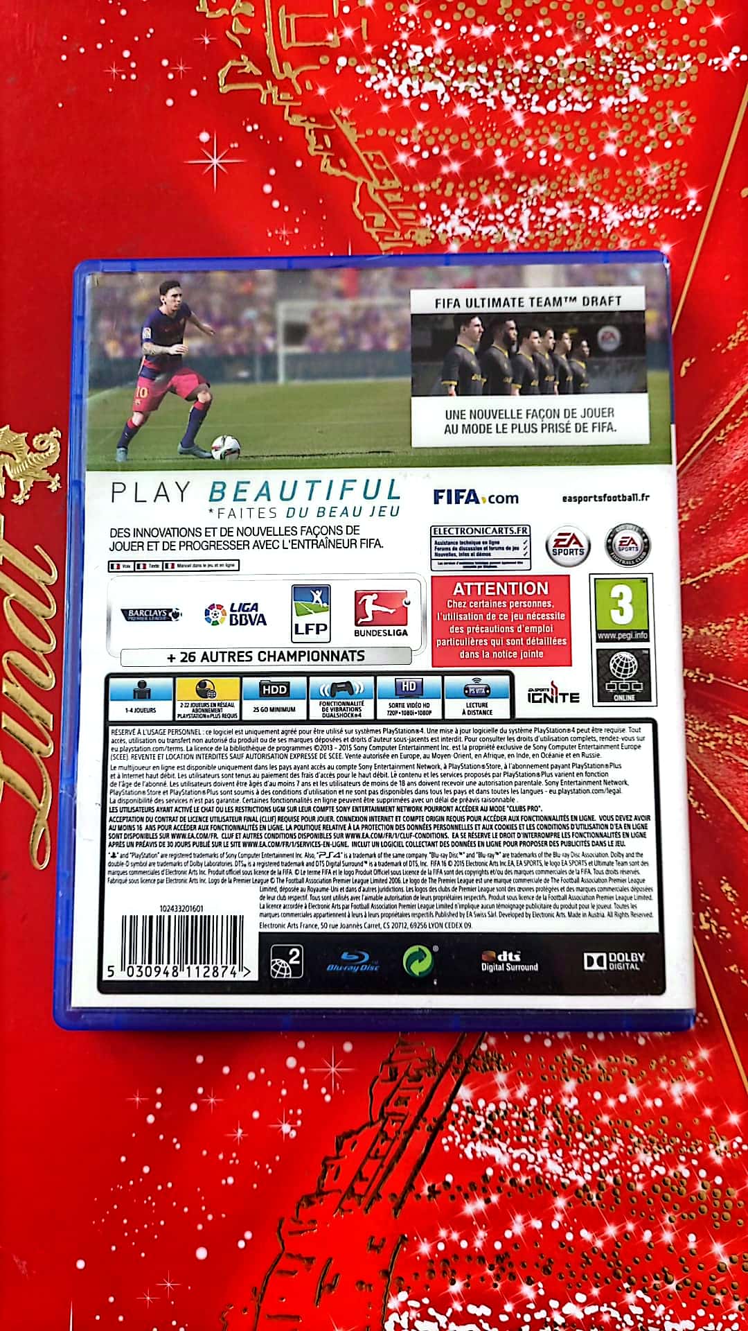 Jeu vidéo PS4 : FIFA 16 PS4