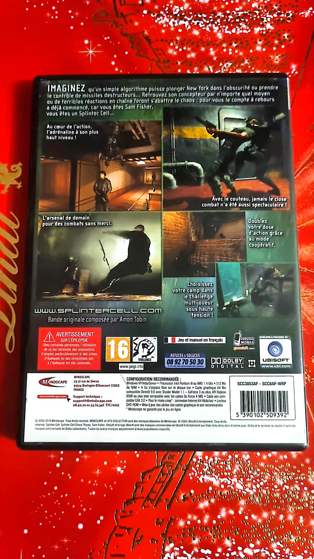 Jeu vidéo PC : Tom Clancy's Splinter Cell Chaos Theory