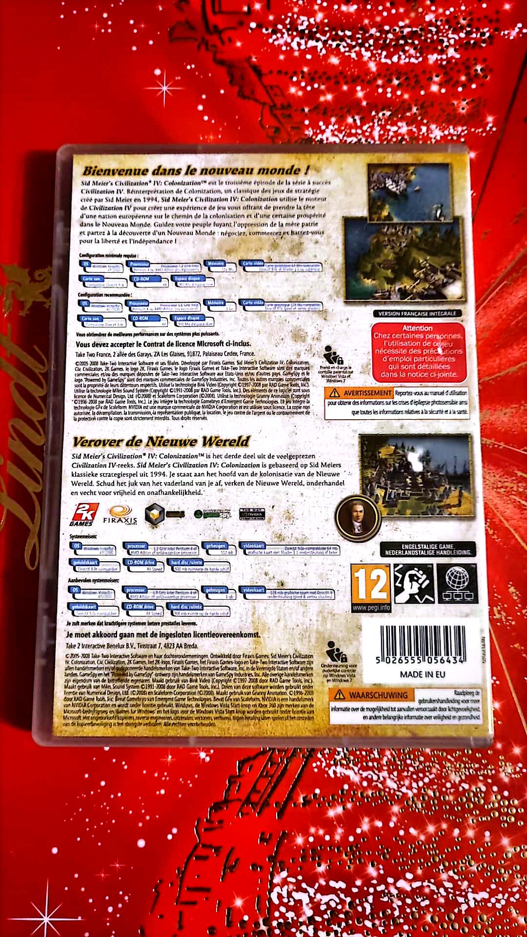 Jeu vidéo PC : sid Meier’s Civilization IV Colonization