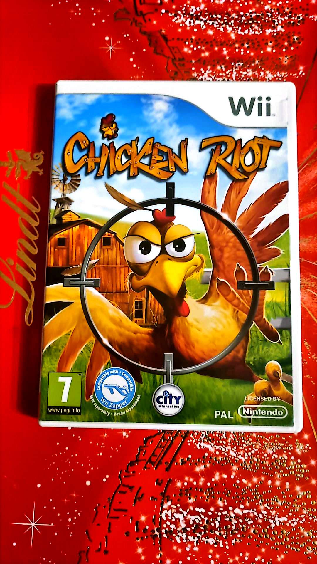 Jeu vidéo Wii : chicken riot