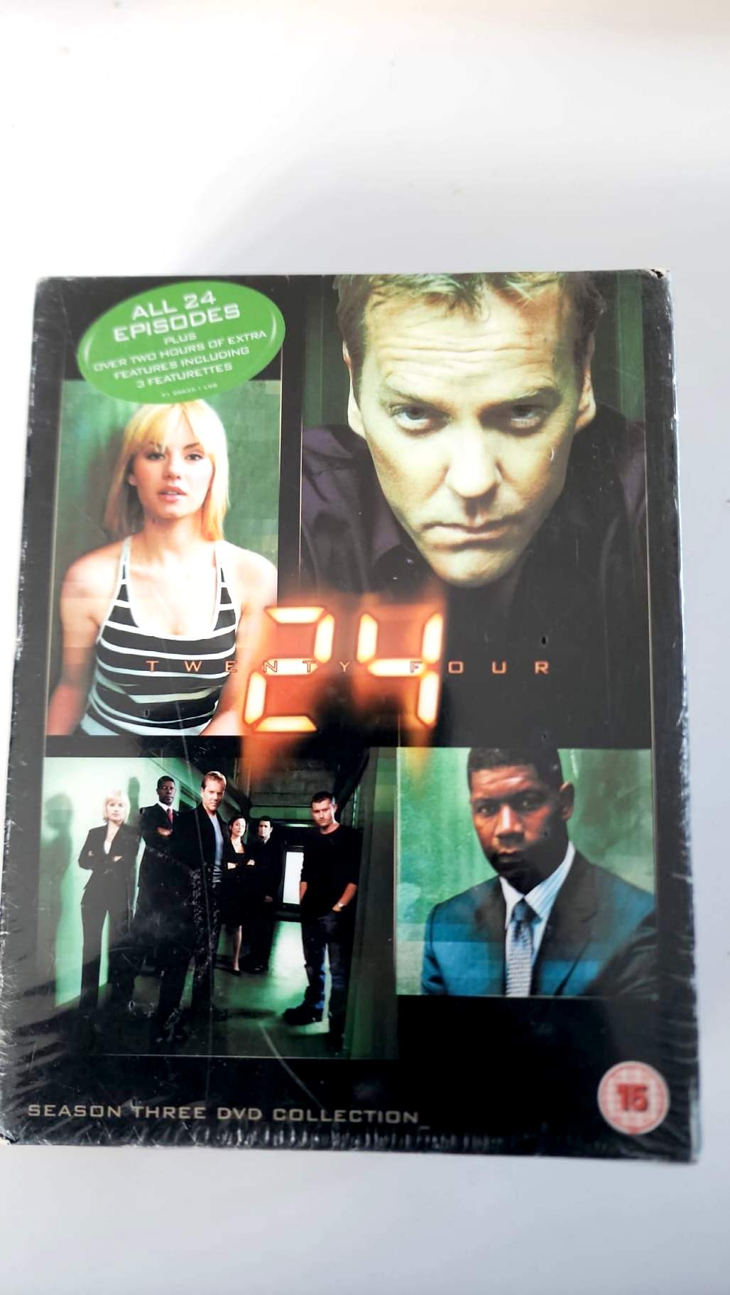 24: Temporada 3 completa – Pack 7 DVD UK – Nuevo