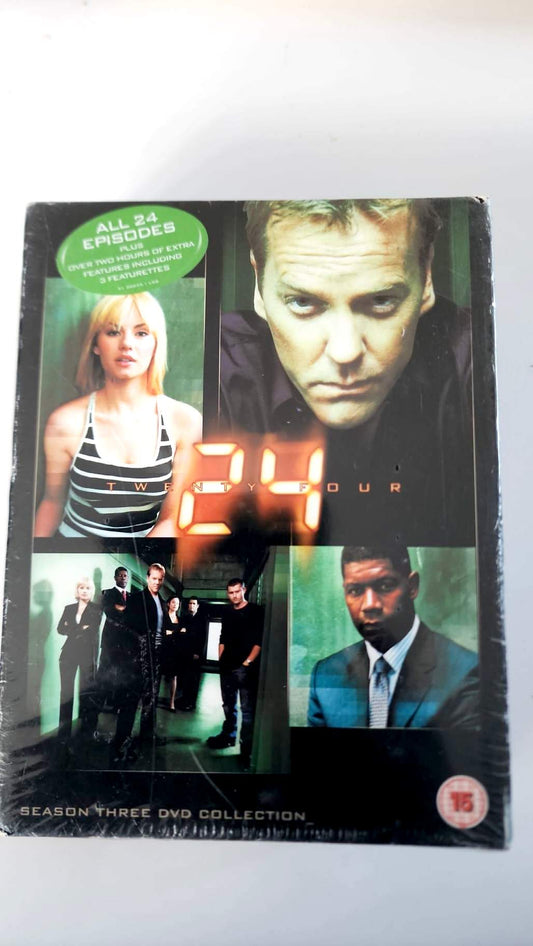 24 Heures Chrono – Saison 3 intégrale – Coffret 7 DVD UK – Neuf