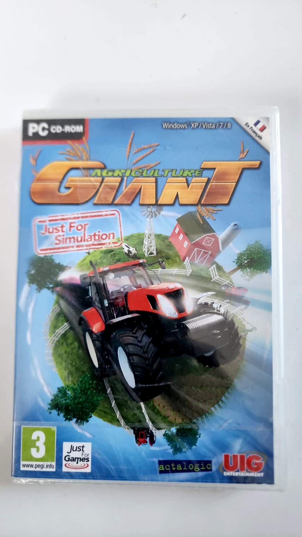 Agriculture Giant – Jeu PC CD-ROM en français – Neuf