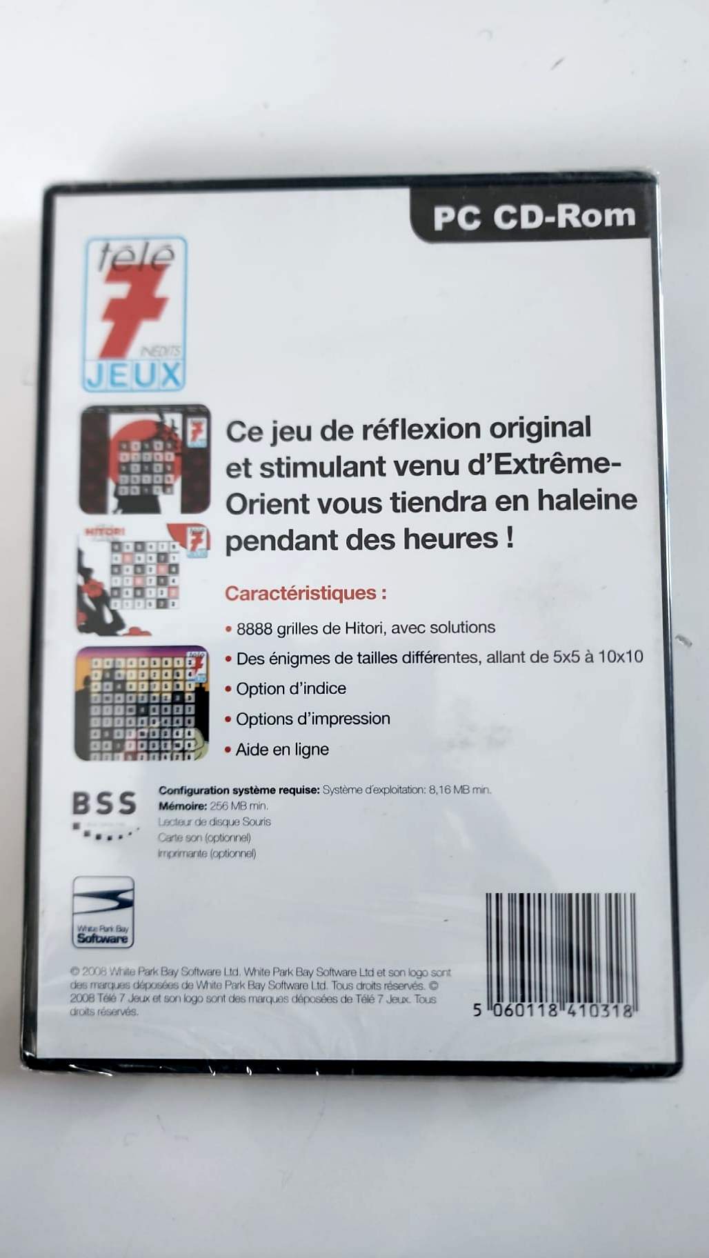 Hitori – Télé 7 Jeux – Jeu PC CD-ROM – Neuf