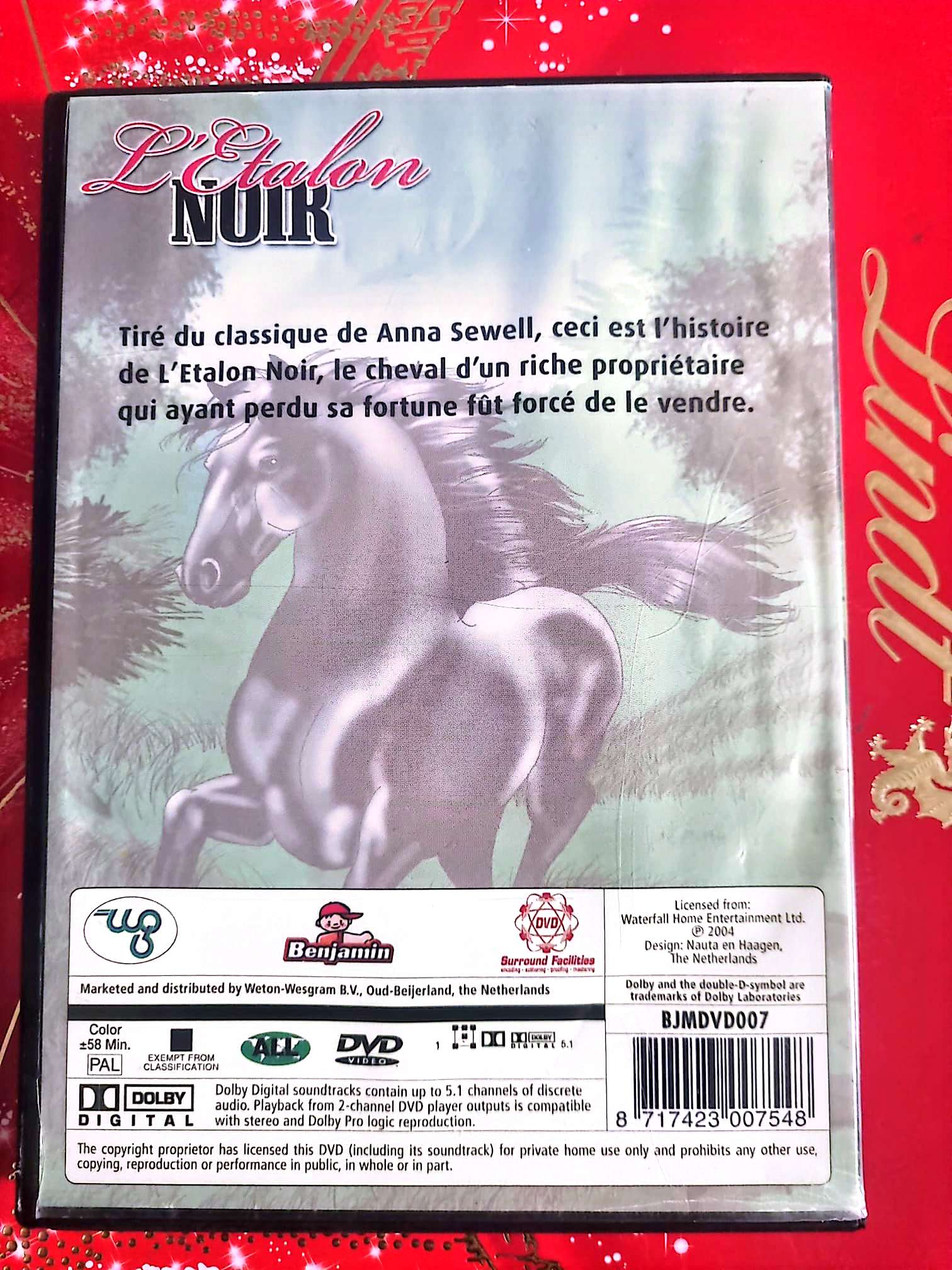 L’Étalon Noir | DVD Film Jeunesse | Adapté du roman d’Anna Sewell | Version Française dvd
