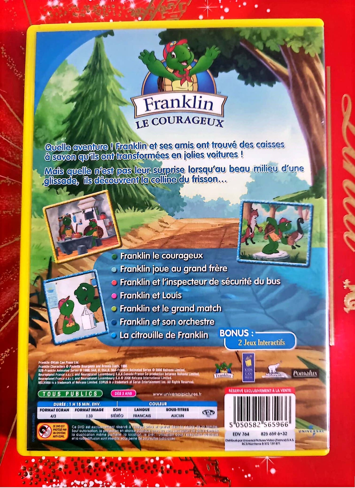 Franklin le Courageux – La Série TV | DVD Jeunesse | Dessin Animé | Version Française dvd film