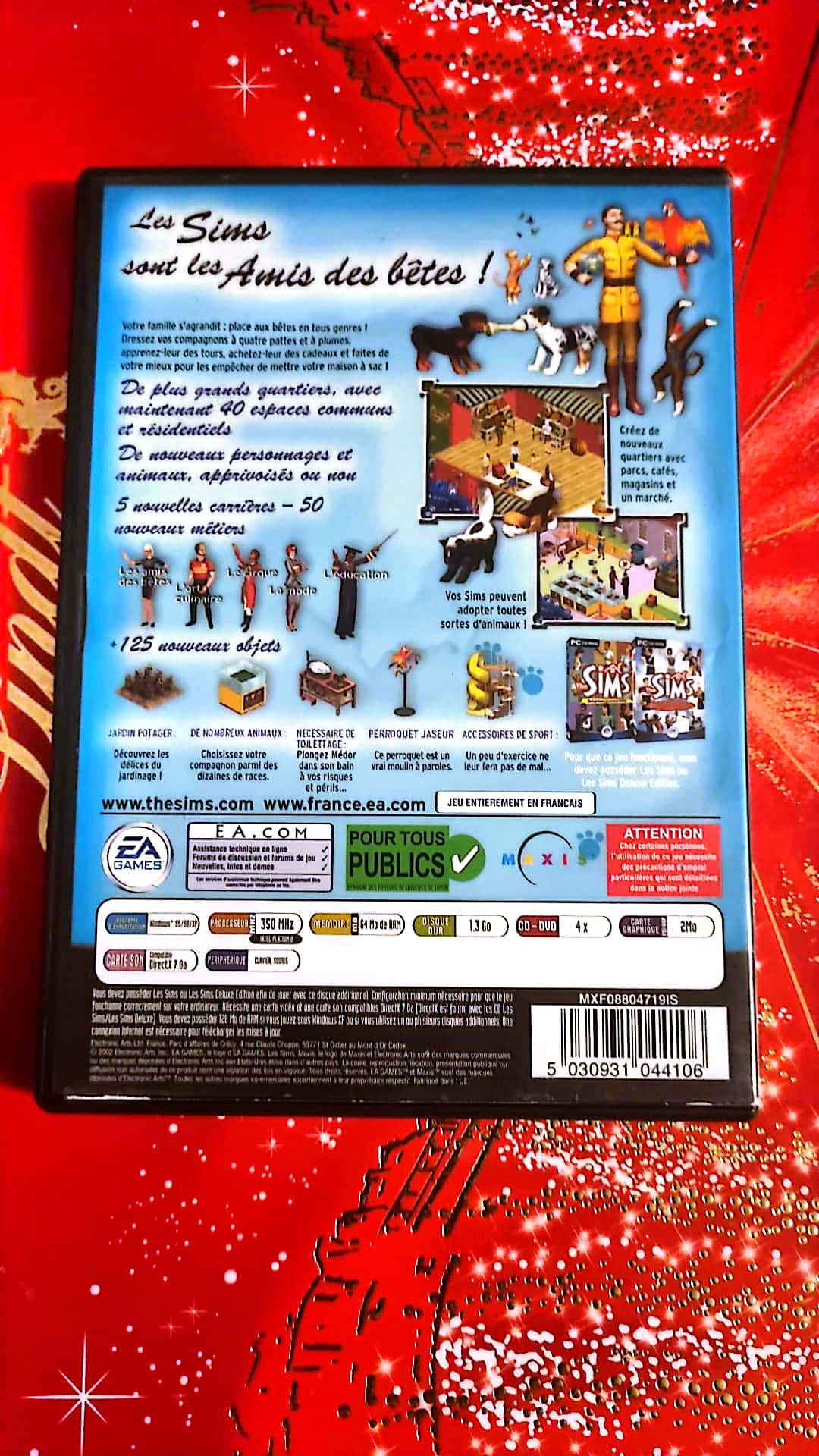 Jeu vidéo PC : les Sims entre chiens et chats