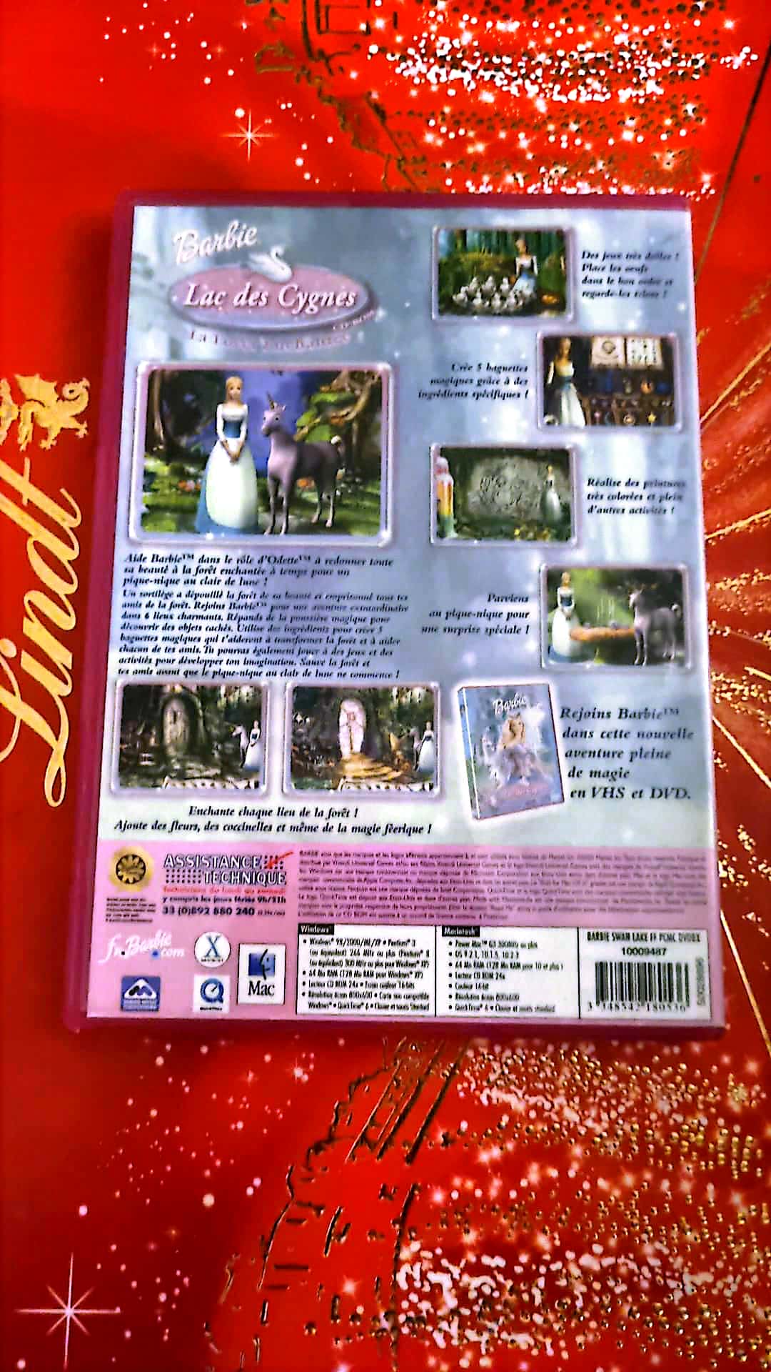 Jeu vidéo PC : barbie lac des cygnes la forêt enchantée