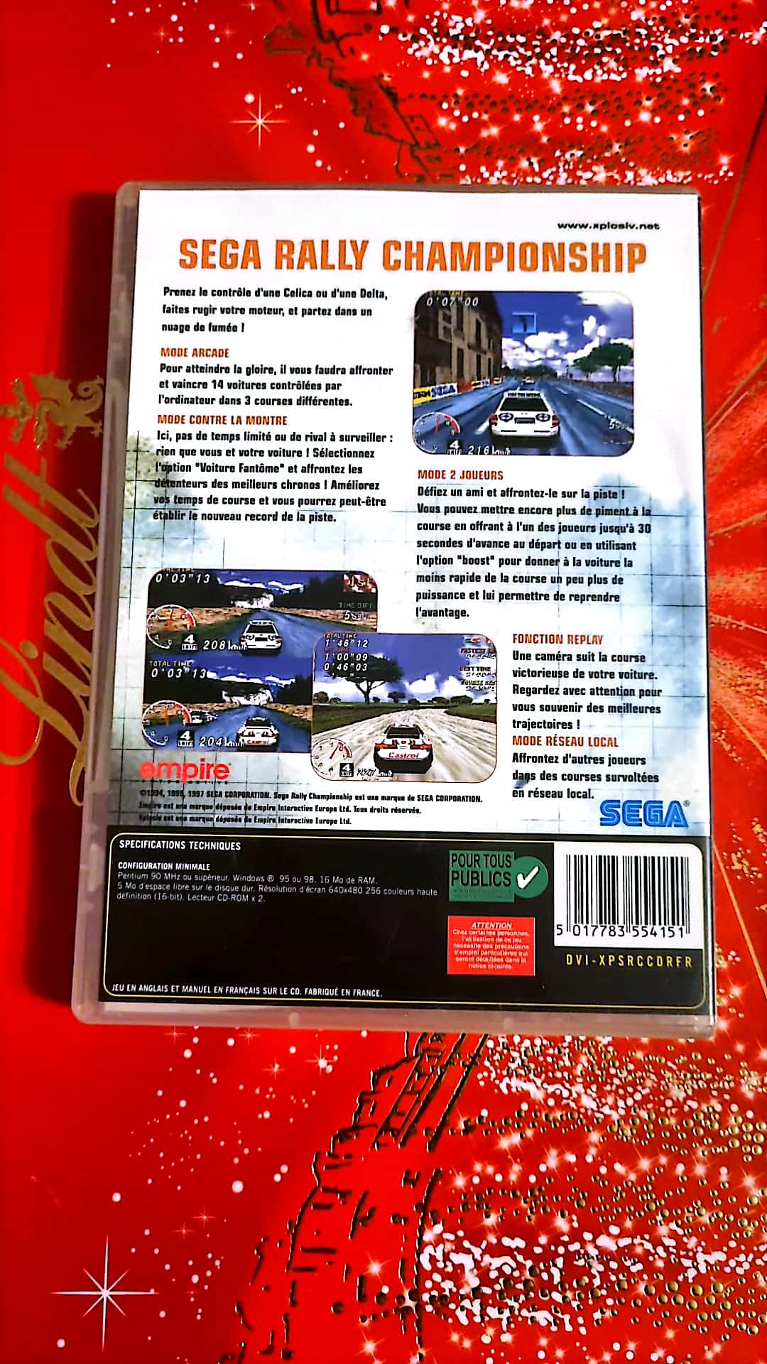 Jeu vidéo PC : xplosiv Sega rally