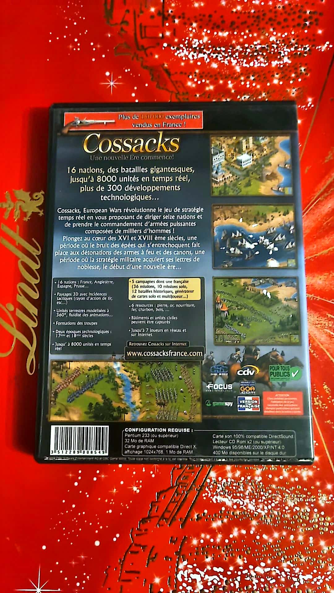 Jeu vidéo PC : cossacks européan wars