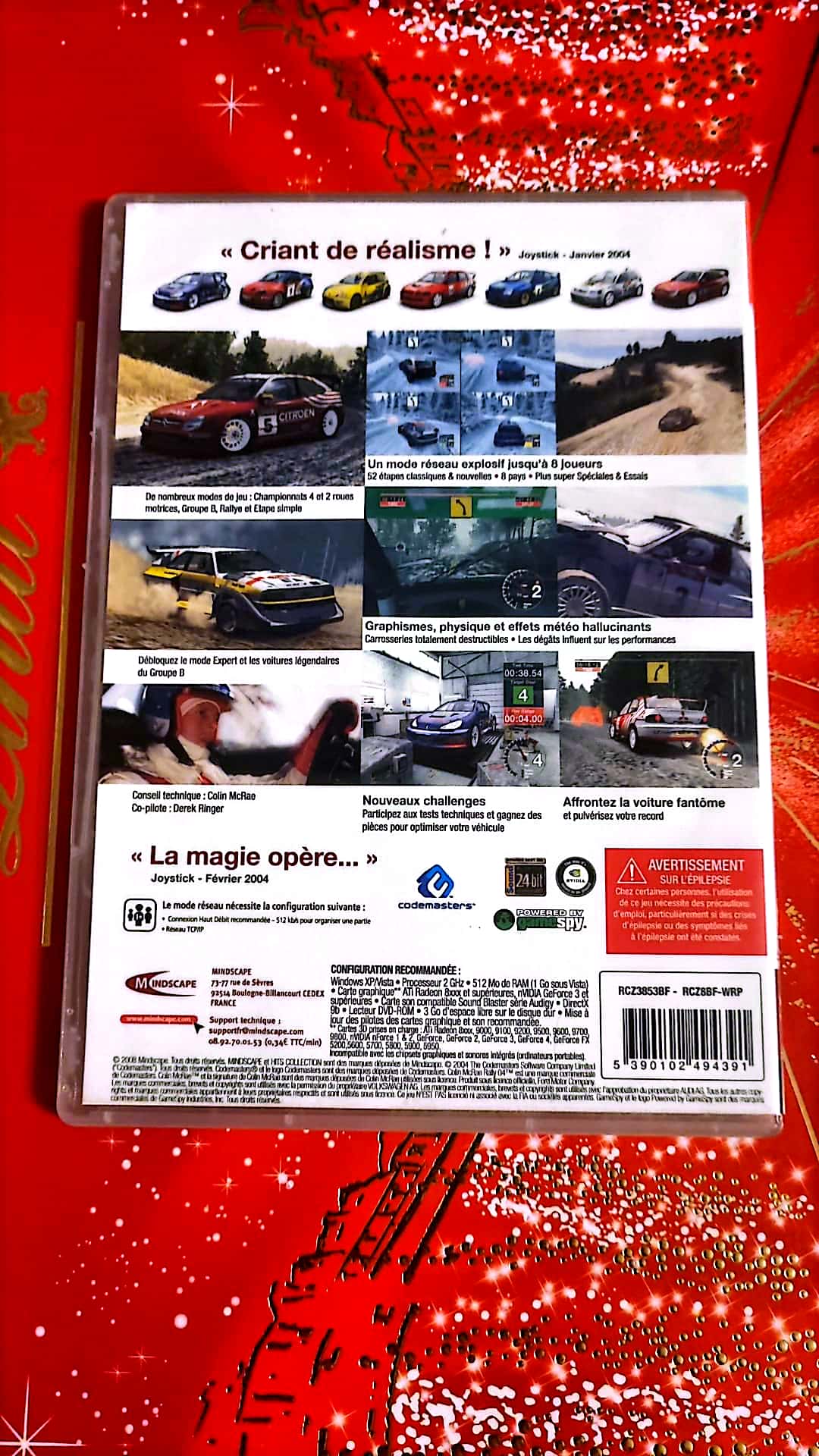 Jeu vidéo PC : hits collection Colin McRae Rally 04