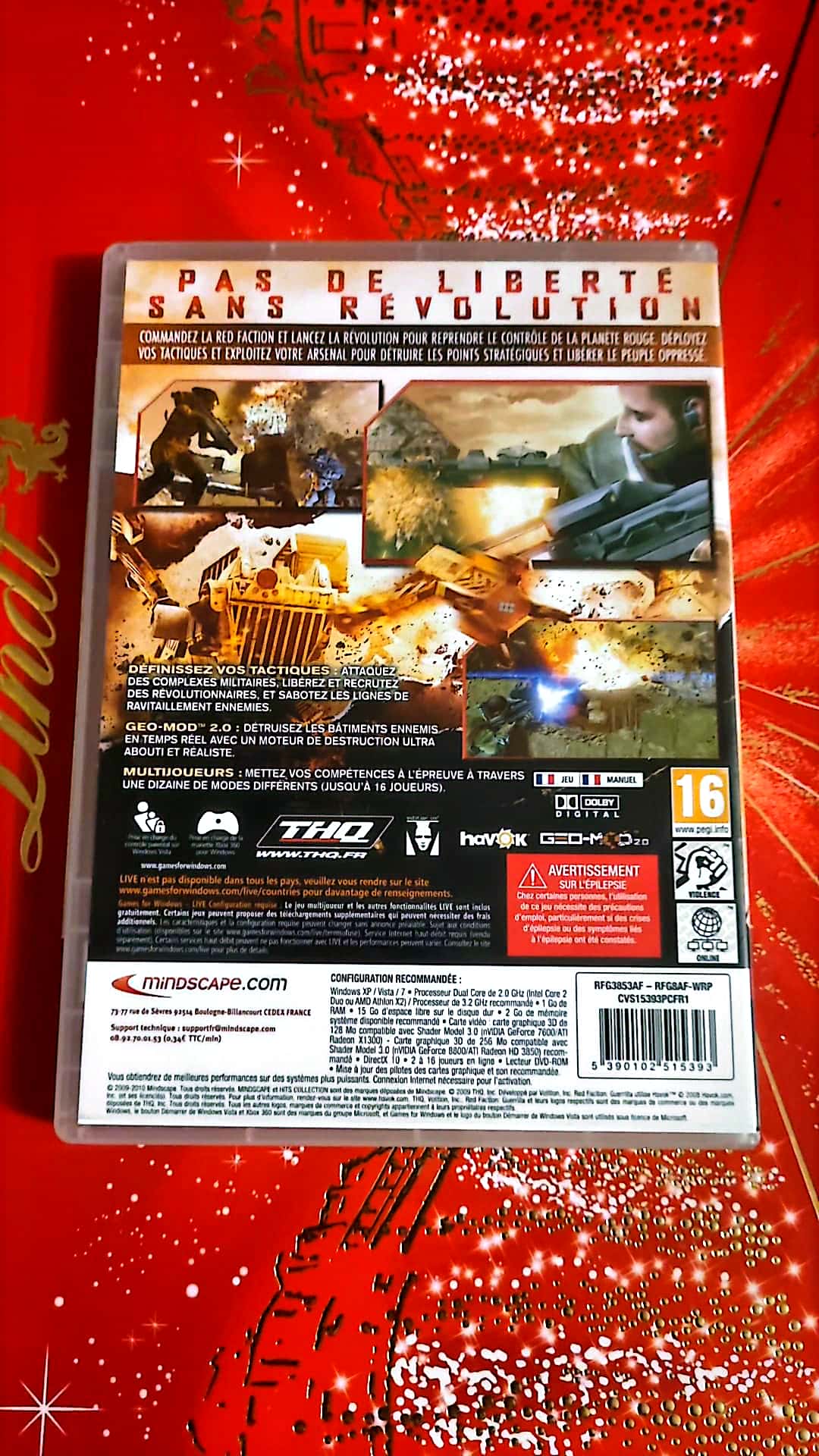 Jeu vidéo PC : hits collection red faction Guerrilla