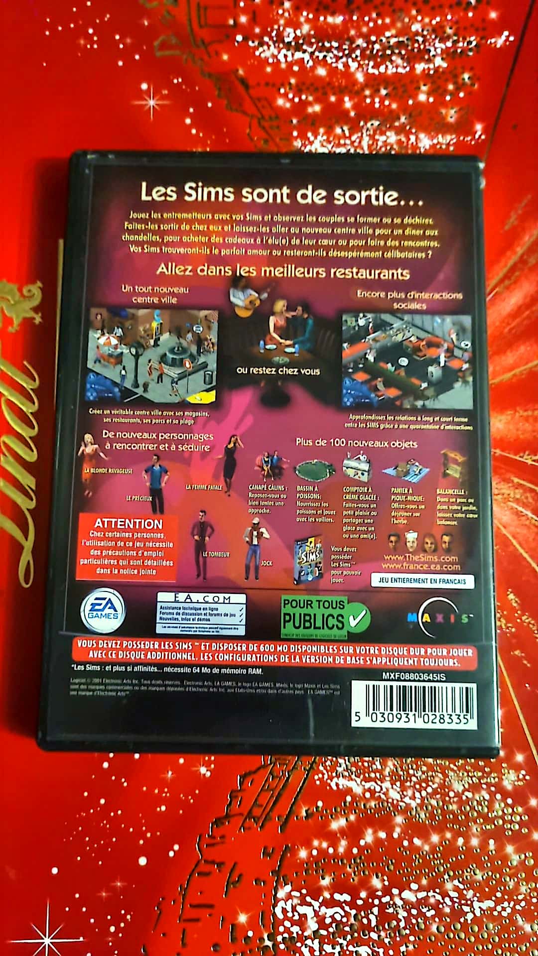 Jeu vidéo PC : les Sims et plus si affinités