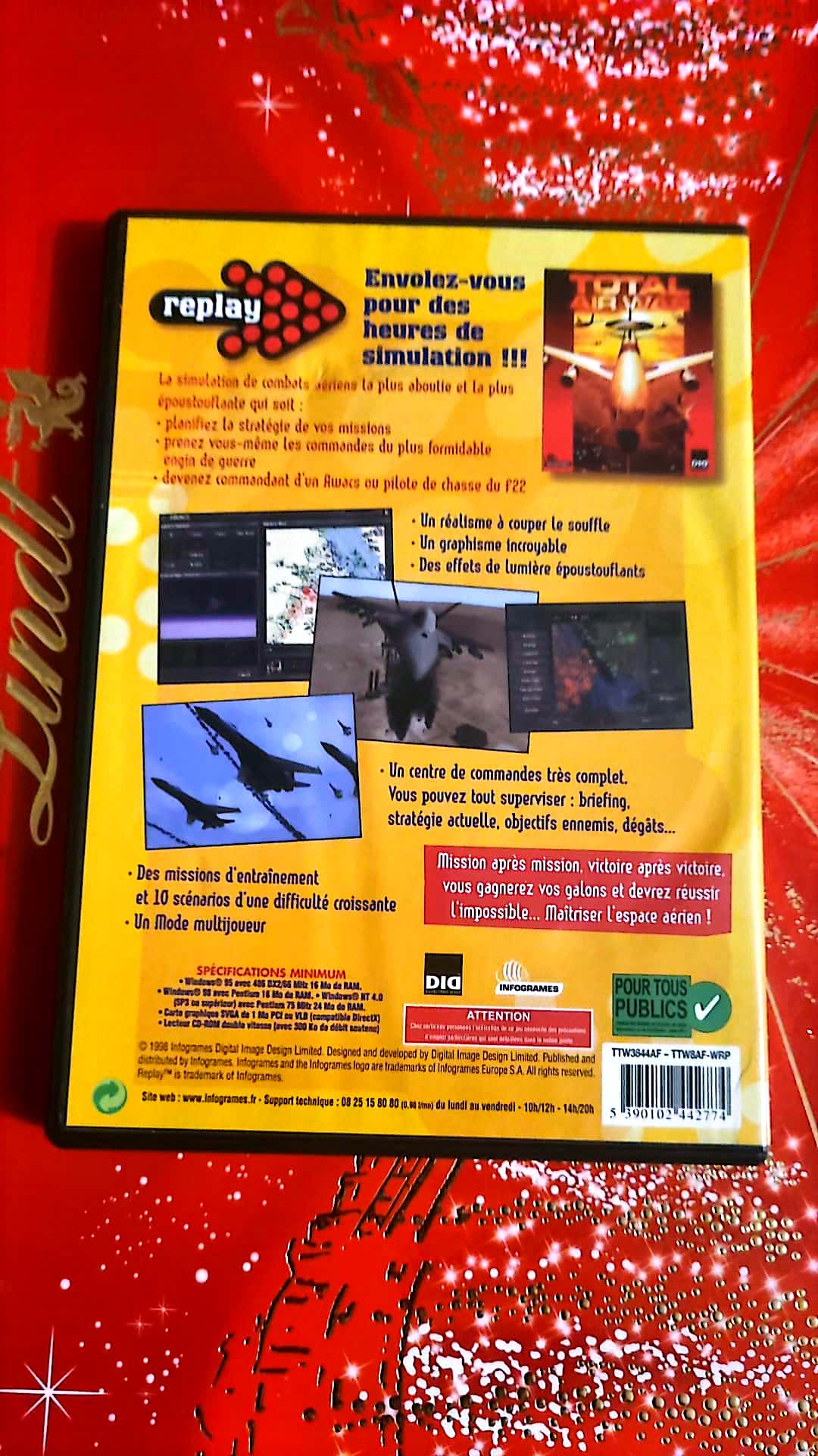 Jeu vidéo PC : total air war jeu pc