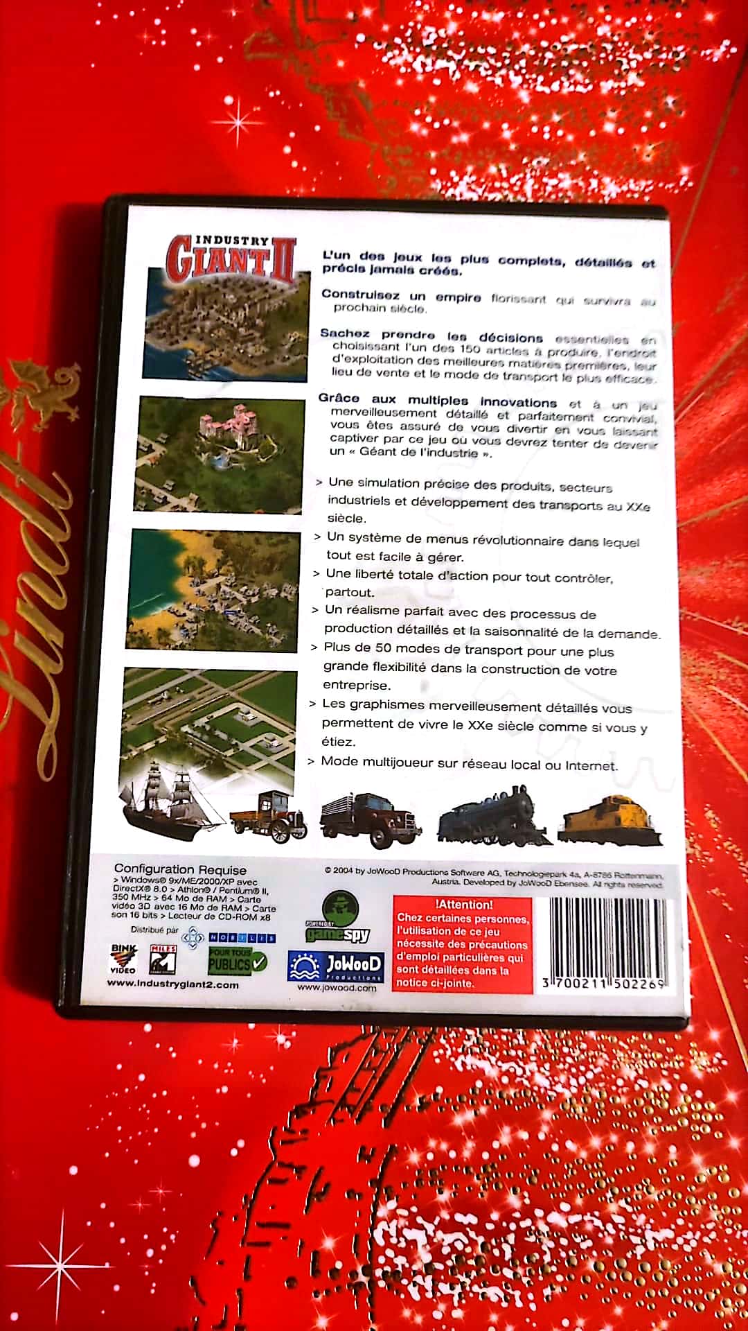 Jeu vidéo PC : industry Giant ll jeu pc