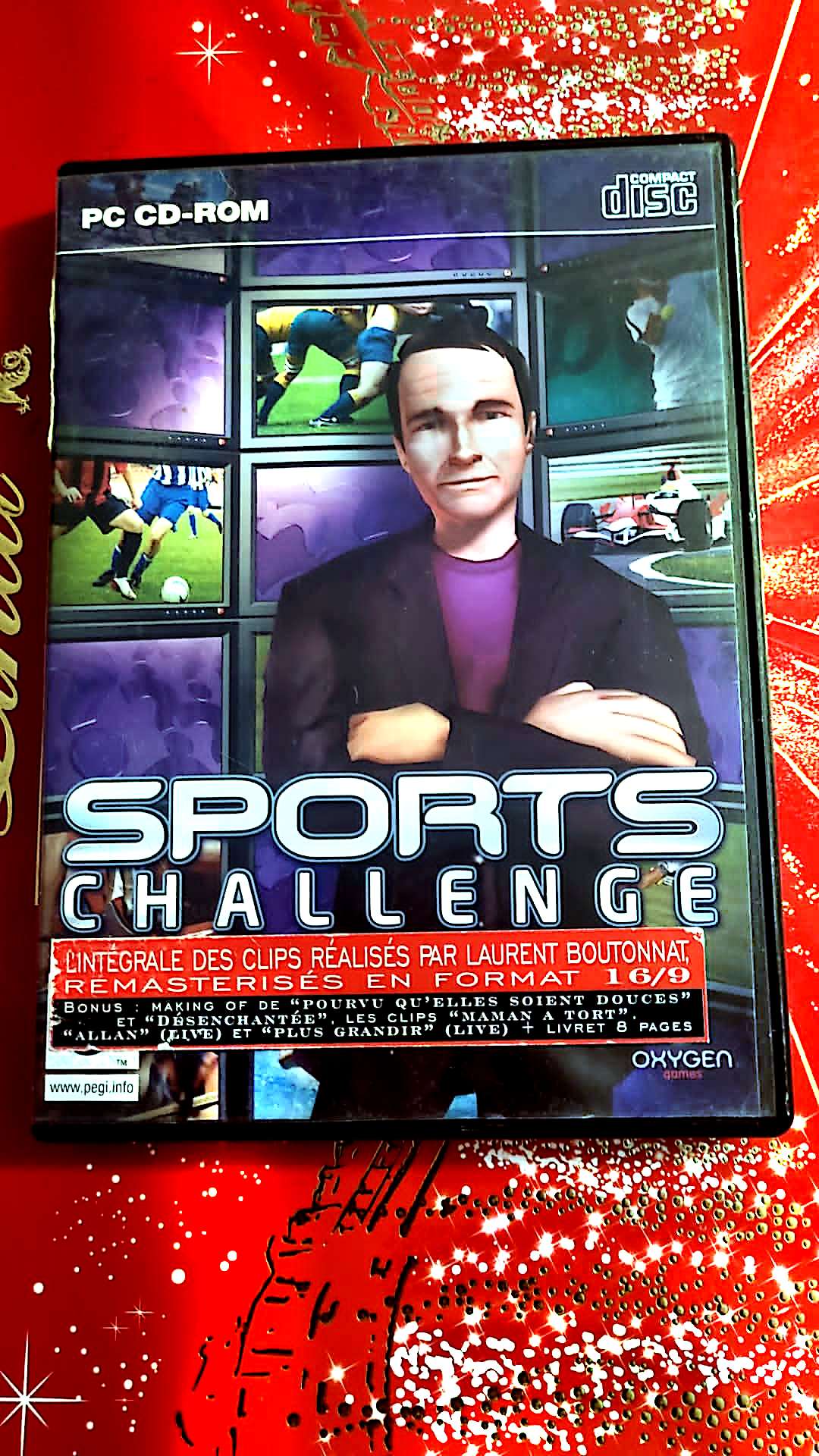 jeu pc sports challenge vendu en bon etat par blaspo