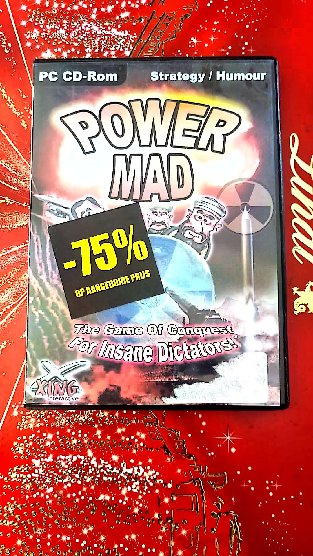 Jeu vidéo PC : strategy/humour power mad