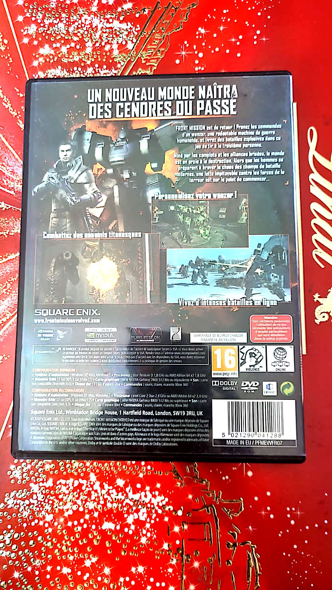 Jeu vidéo PC : front mission evolved