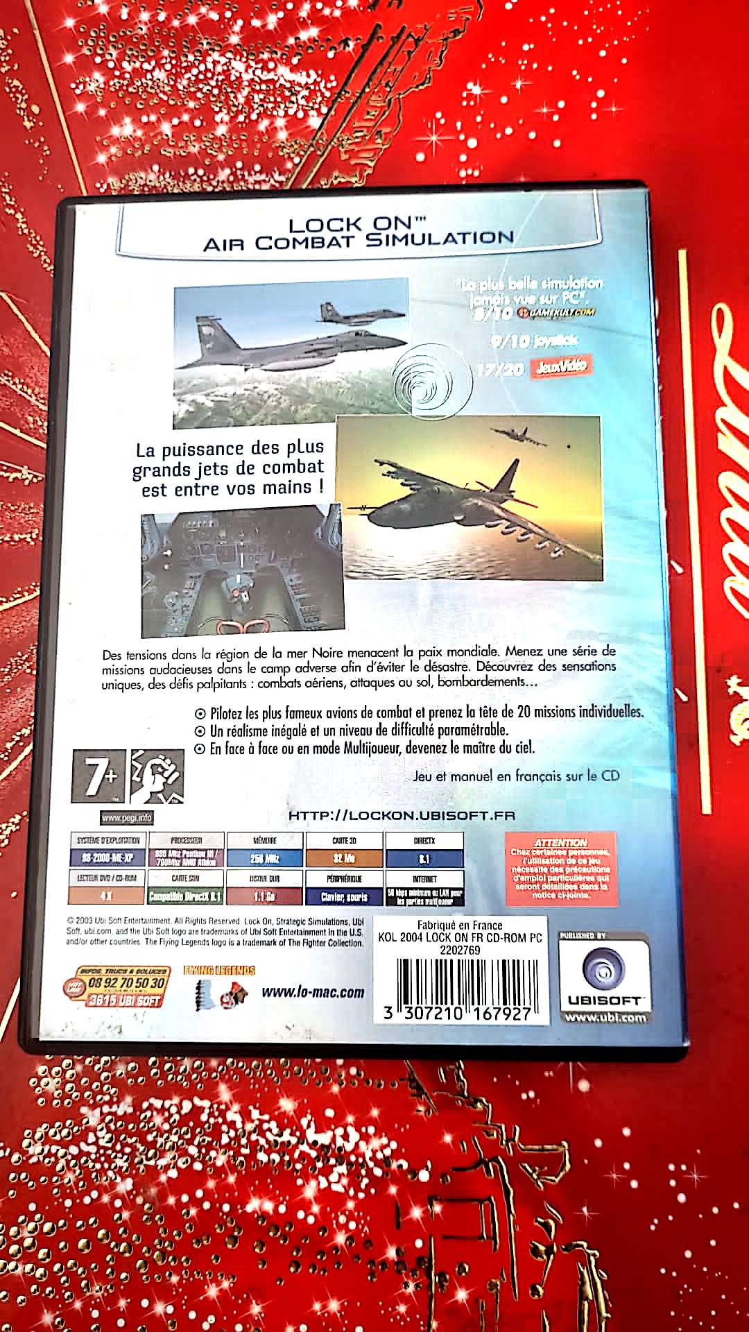 Jeu vidéo PC : exclusive collection lock on air combat simulation