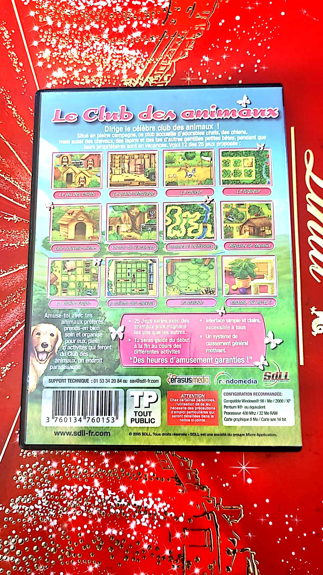 jeu pc le club des animaux vendu en bon etat par blaspo