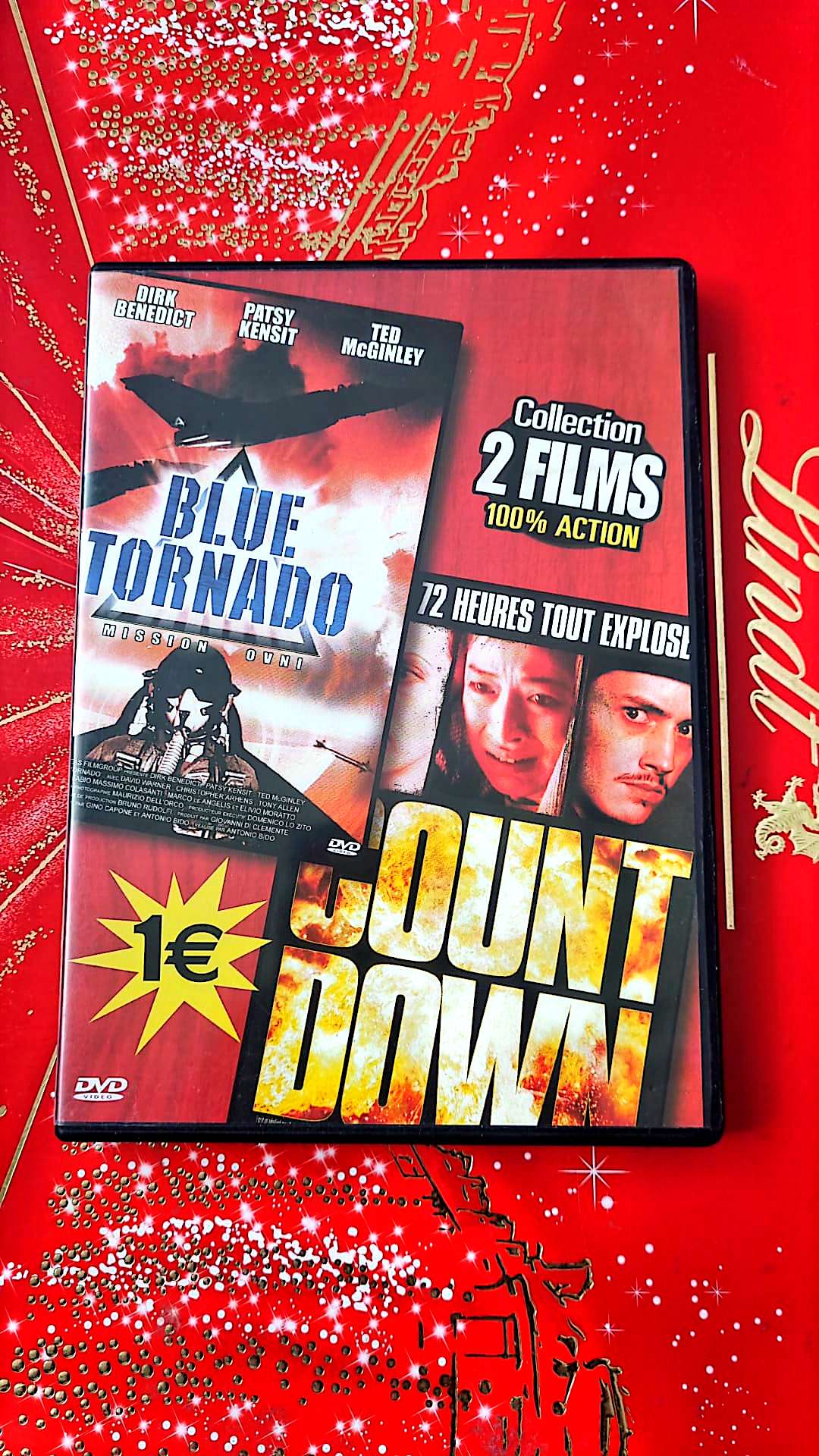 DVD Coffret 2 Films – Blue Tornado Mission OVNI + Countdown 72 Heures Tout Explose