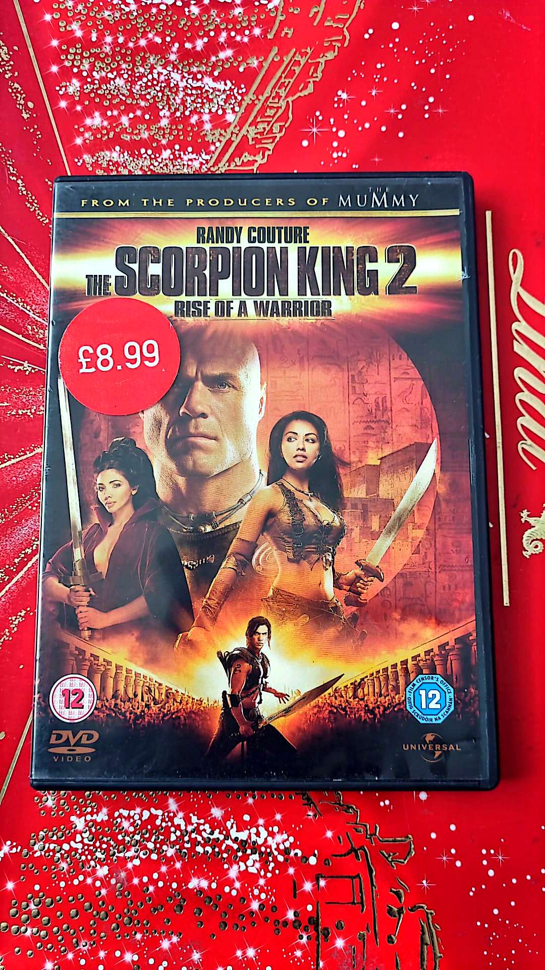 randy couture scorpion king 2 Rise of warrior DVD