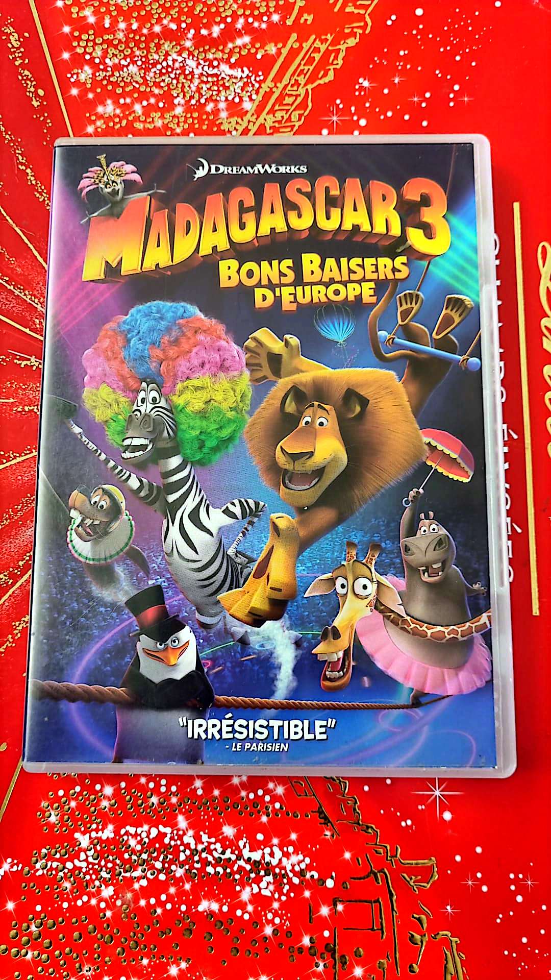 madagascar 3 bons baisers de l'Europe DVD