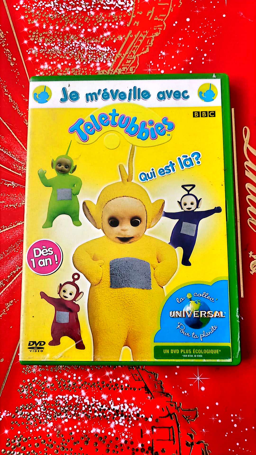 je m'éveille avec Teletubbies Qui est là ? DVD vendu en Bon état Par blaspo
